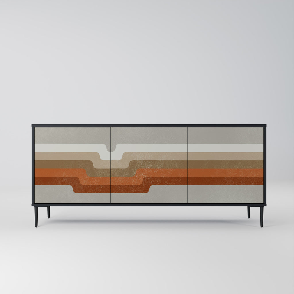 PECULIAR TRAIL Třídveřová komoda