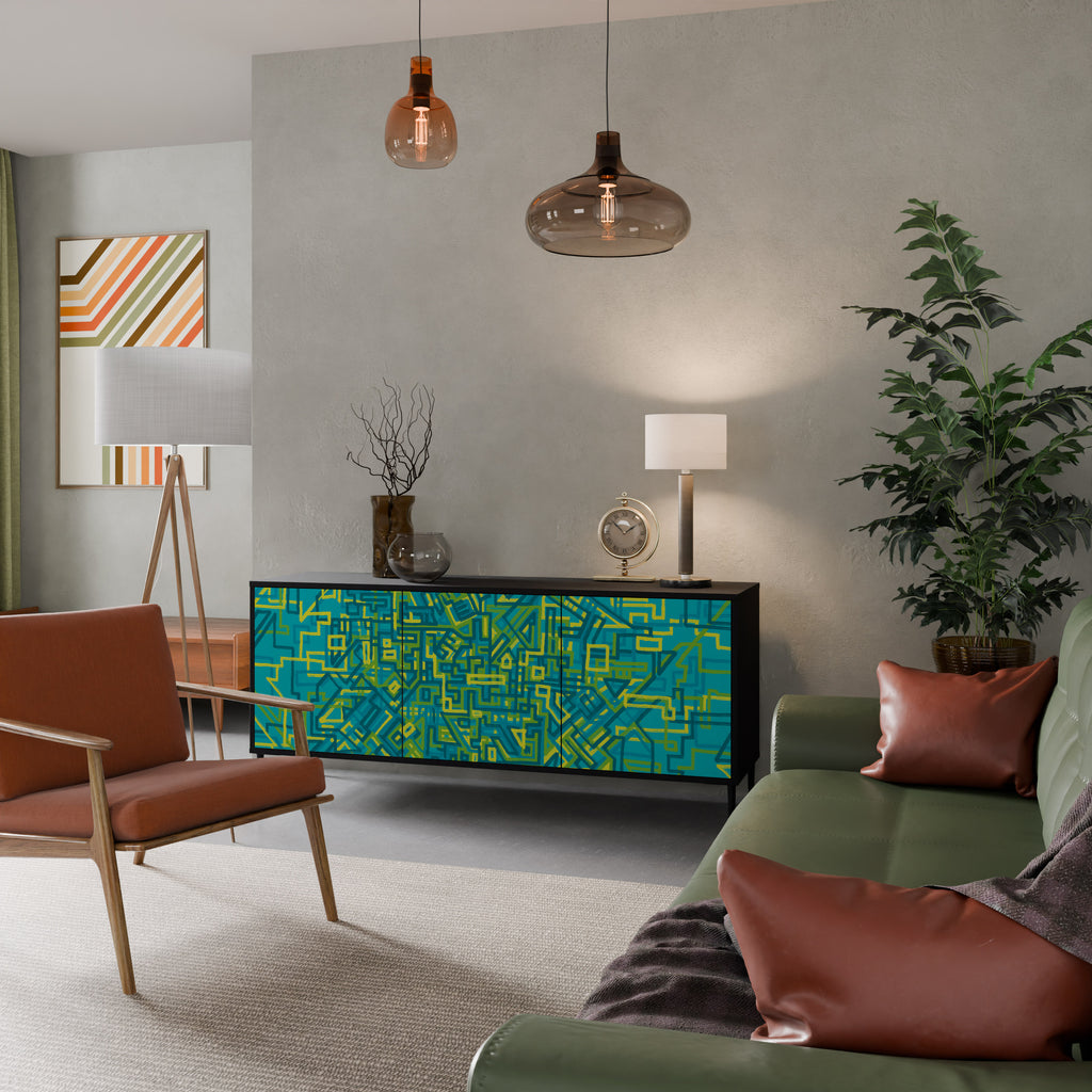 NOSTALGIC MEMORIES Třídveřová komoda