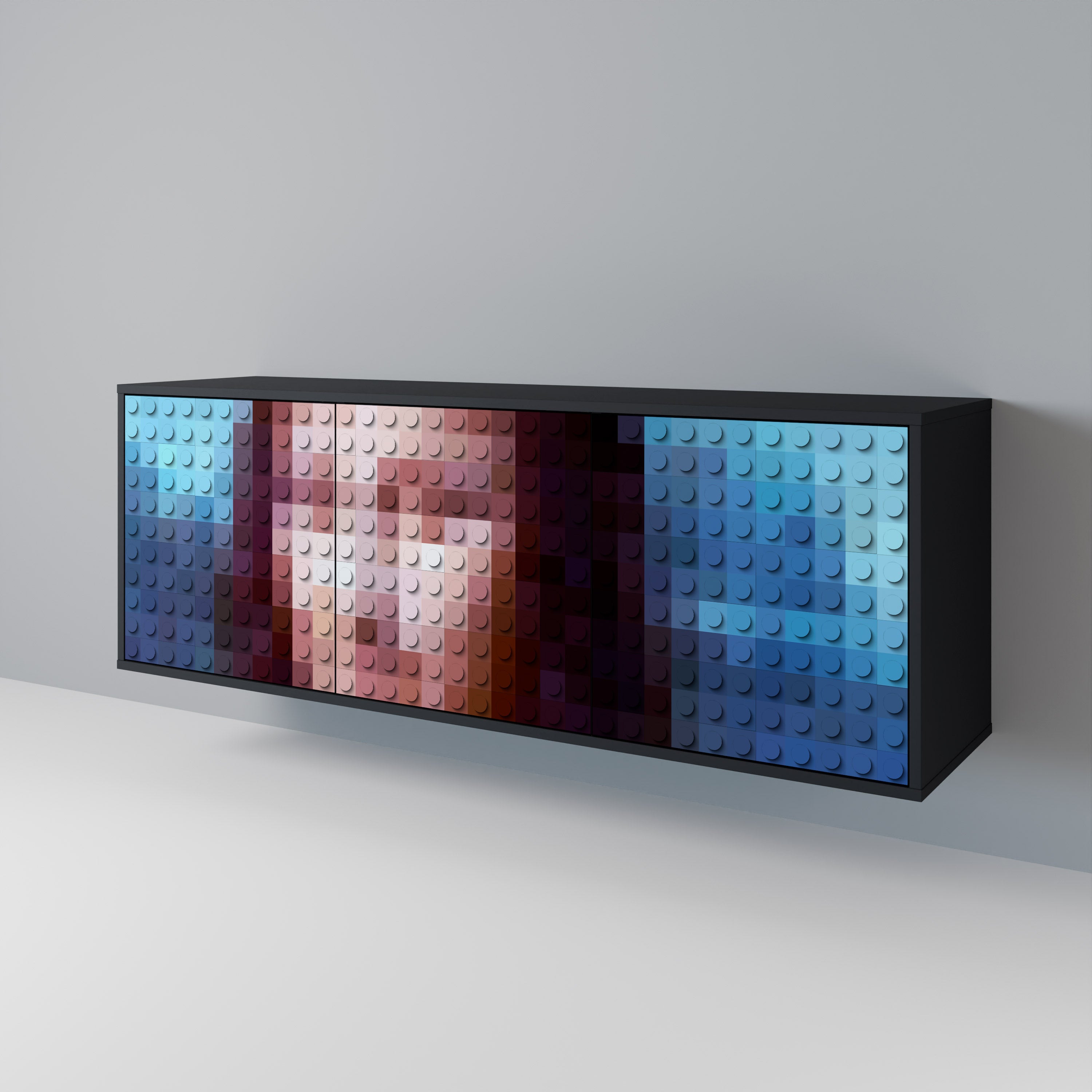 CONSTRUCTIVE ART 3-Door Sideboard