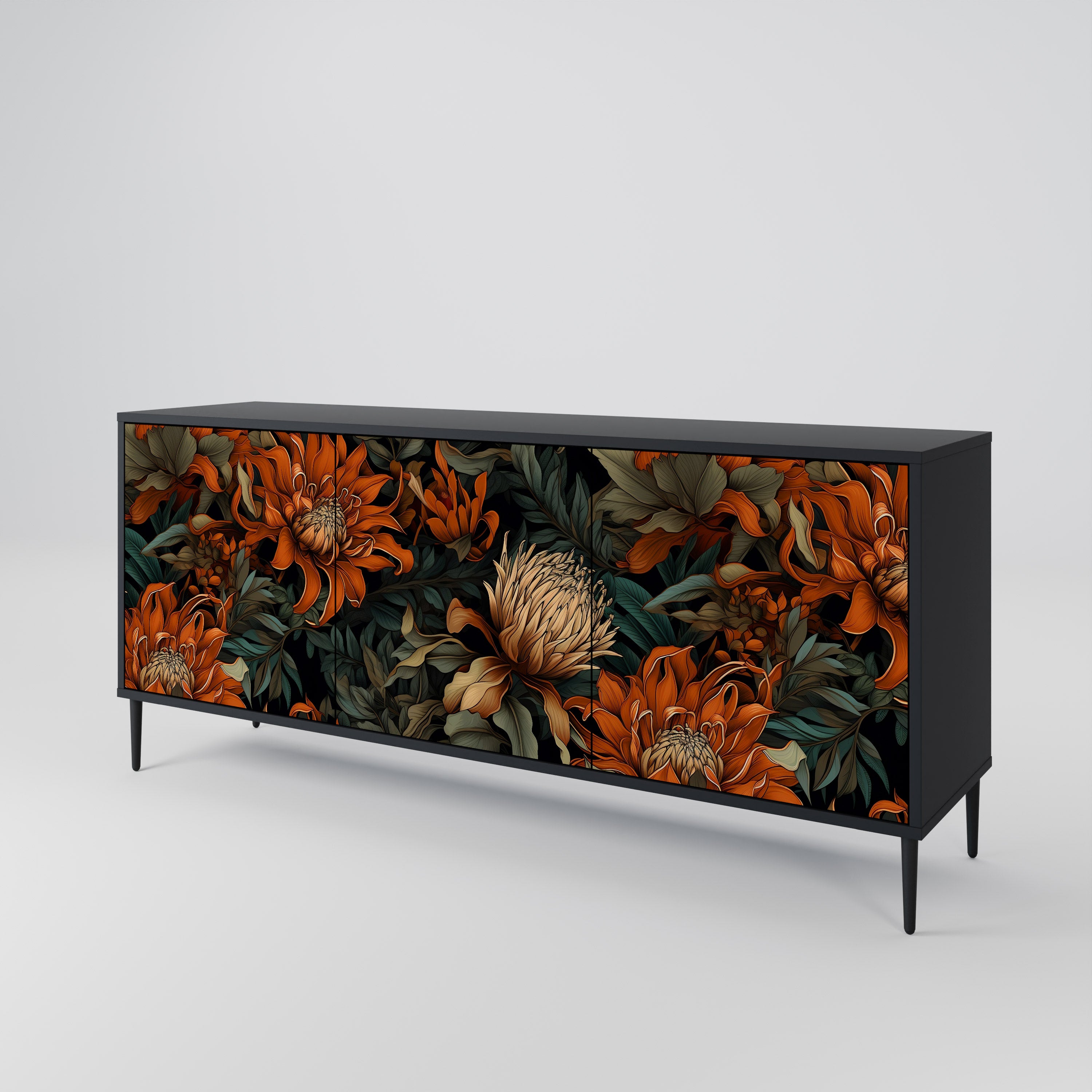 DAWN BLOOM 3-Door Sideboard