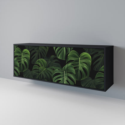 INFINITE MONSTERA Třídveřová komoda