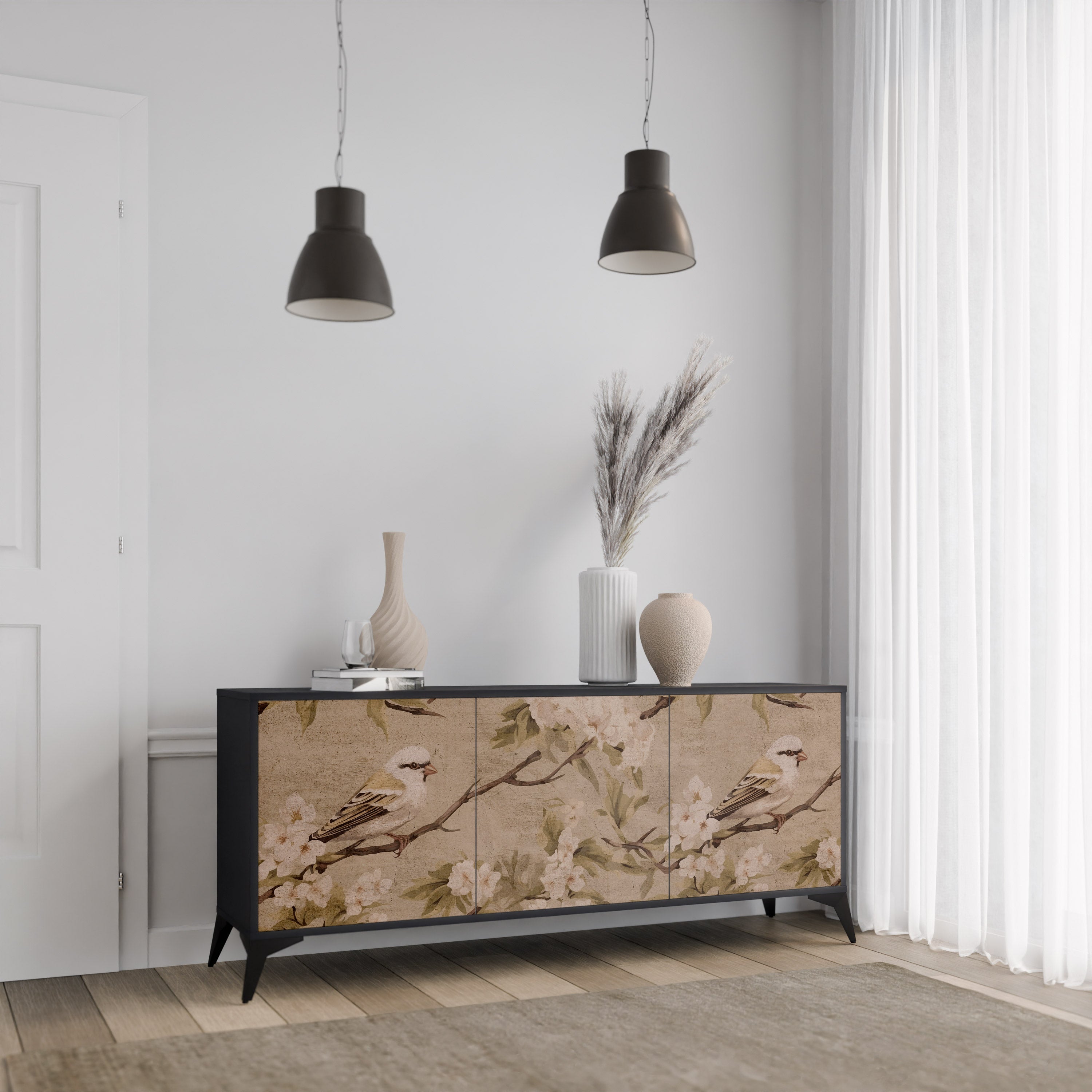 PETAL DISTINGUISH 3-Door Sideboard