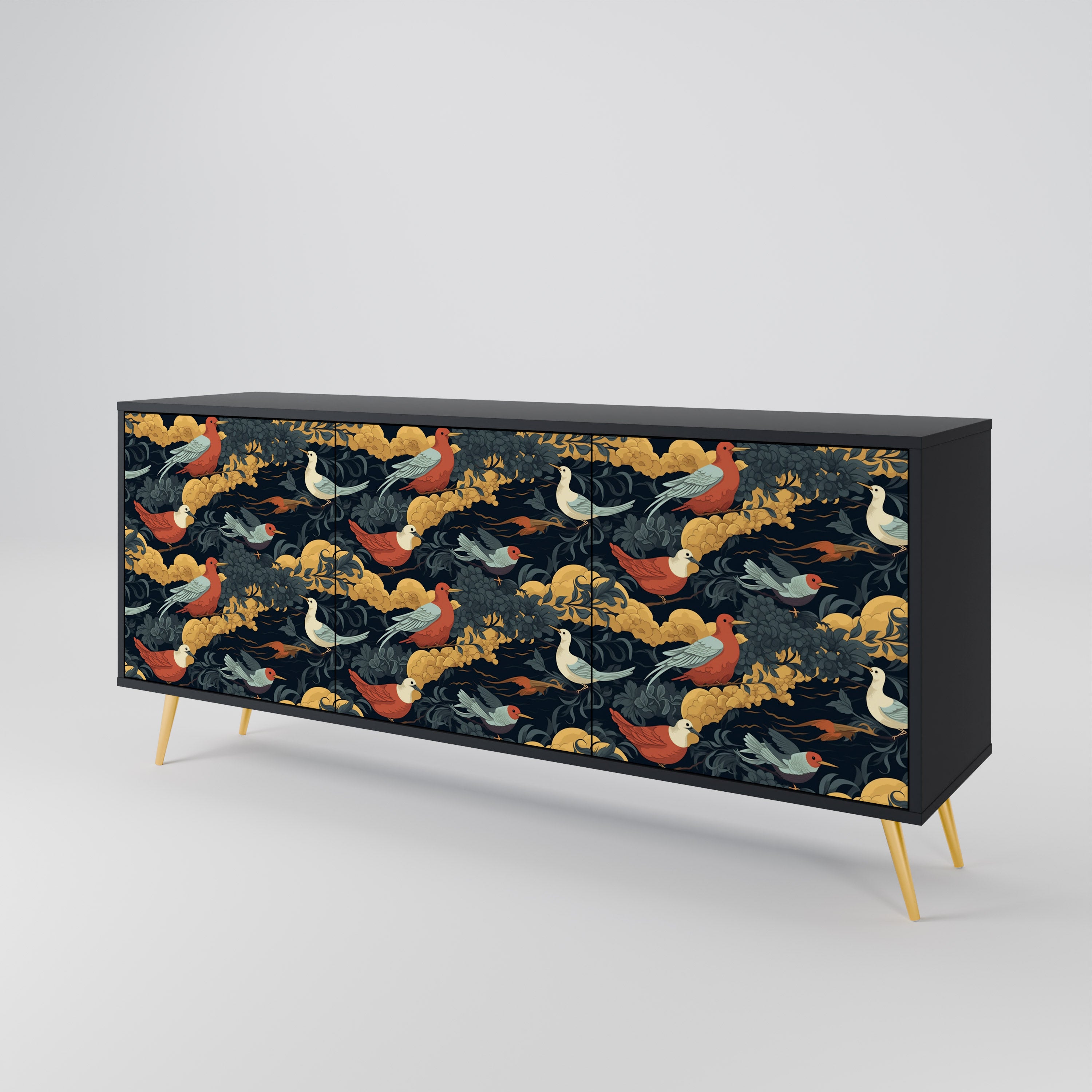 FOWLY DAZE 3-Door Sideboard