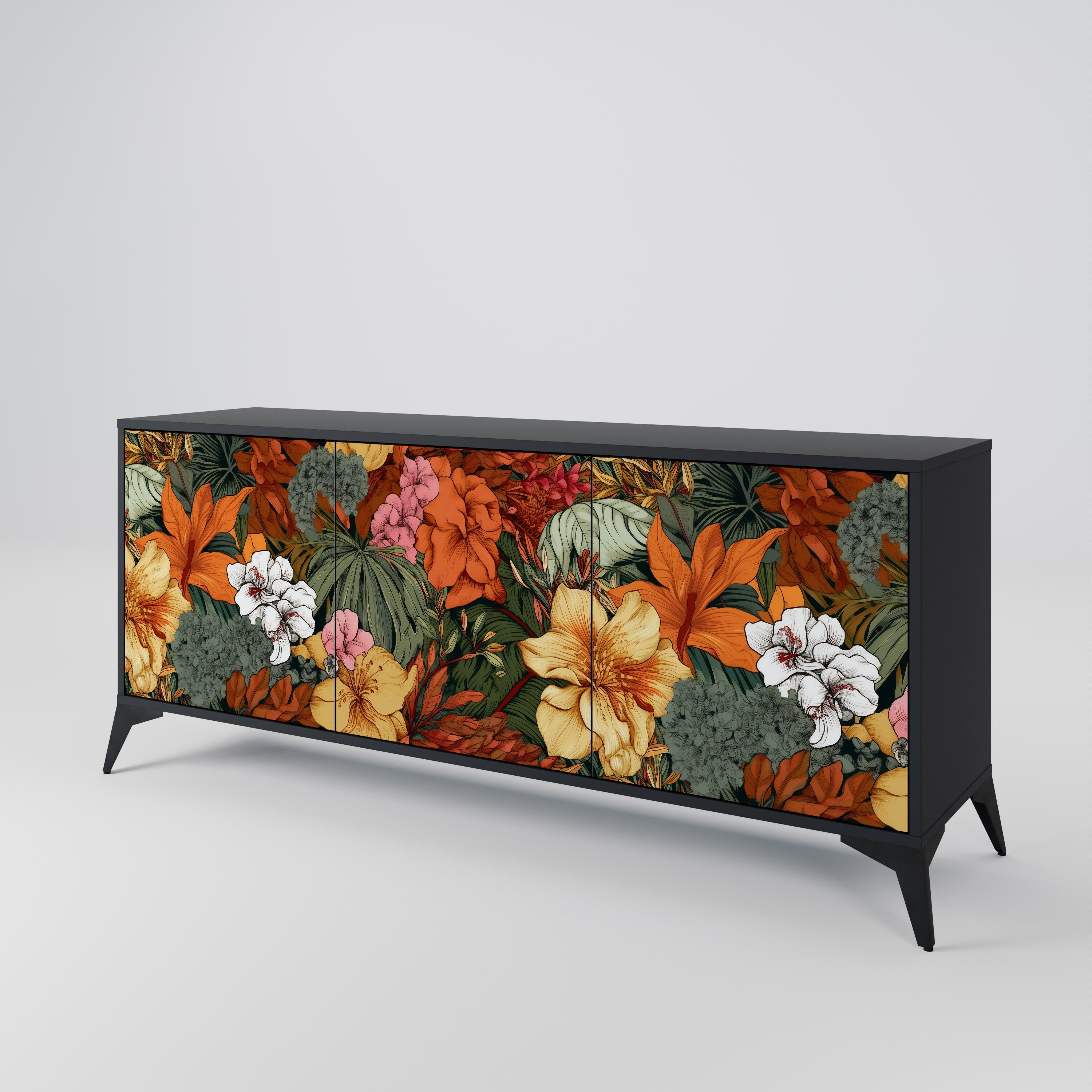 RADIANT FLORA 3-Door Sideboard