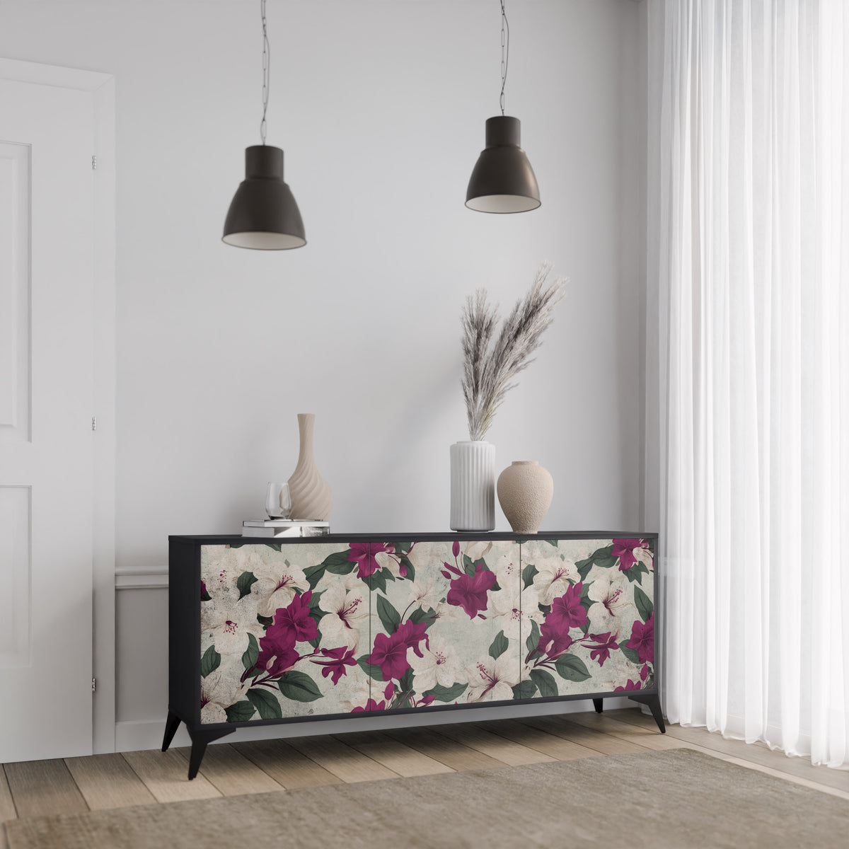FLOWERET DREAM Třídveřová komoda
