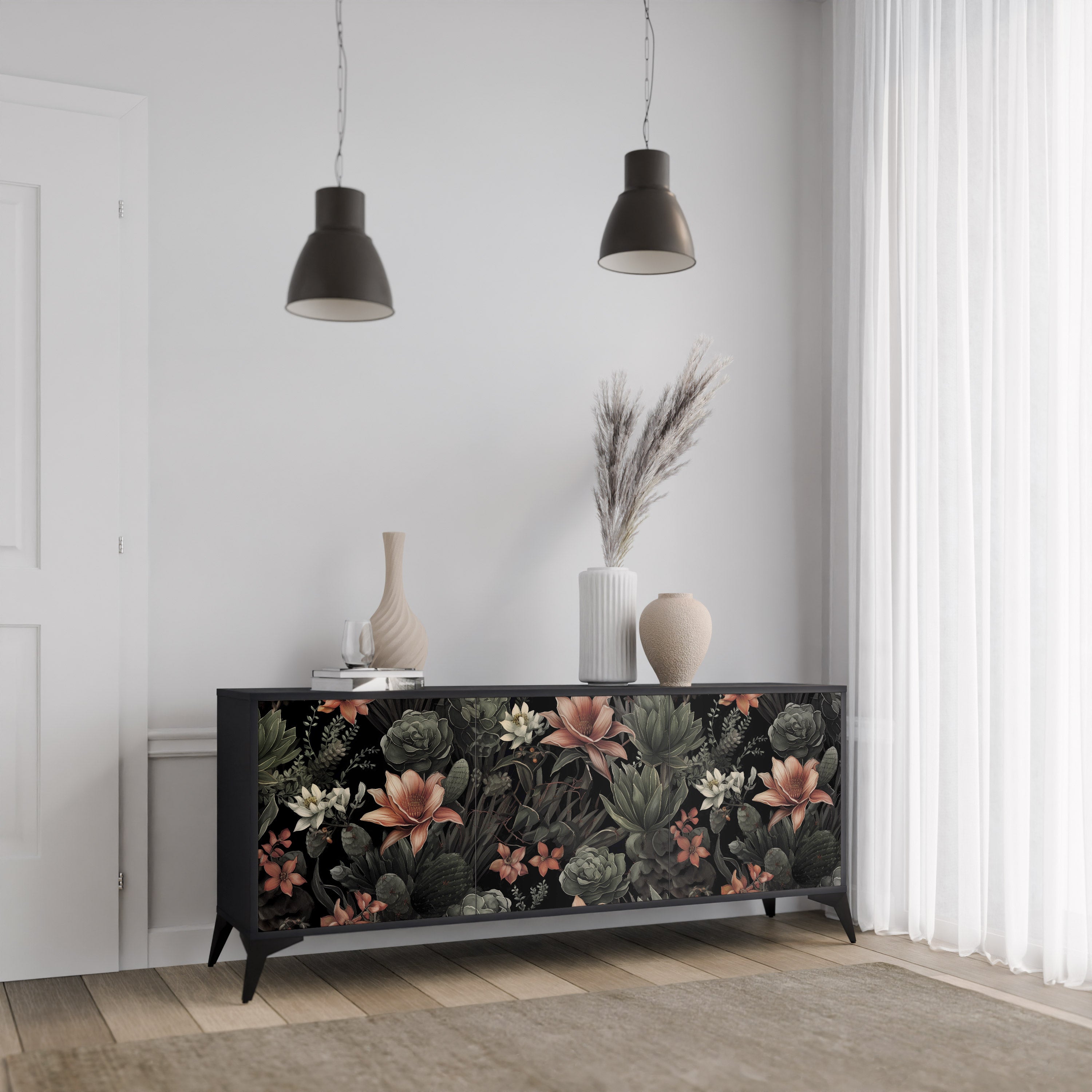 SECRET VERDURE 3-Door Sideboard