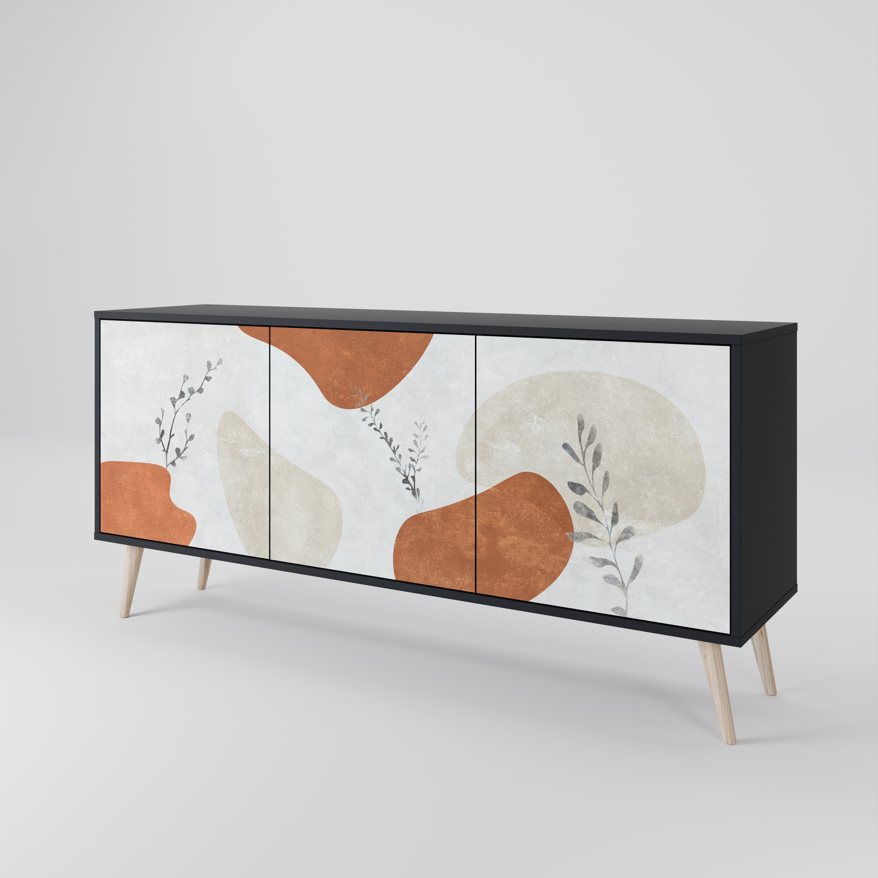 TRANQUIL TWIG 3-Door Sideboard