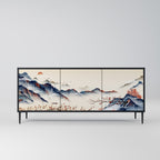JAPANESE LANDSCAPE 3-Door Sideboard