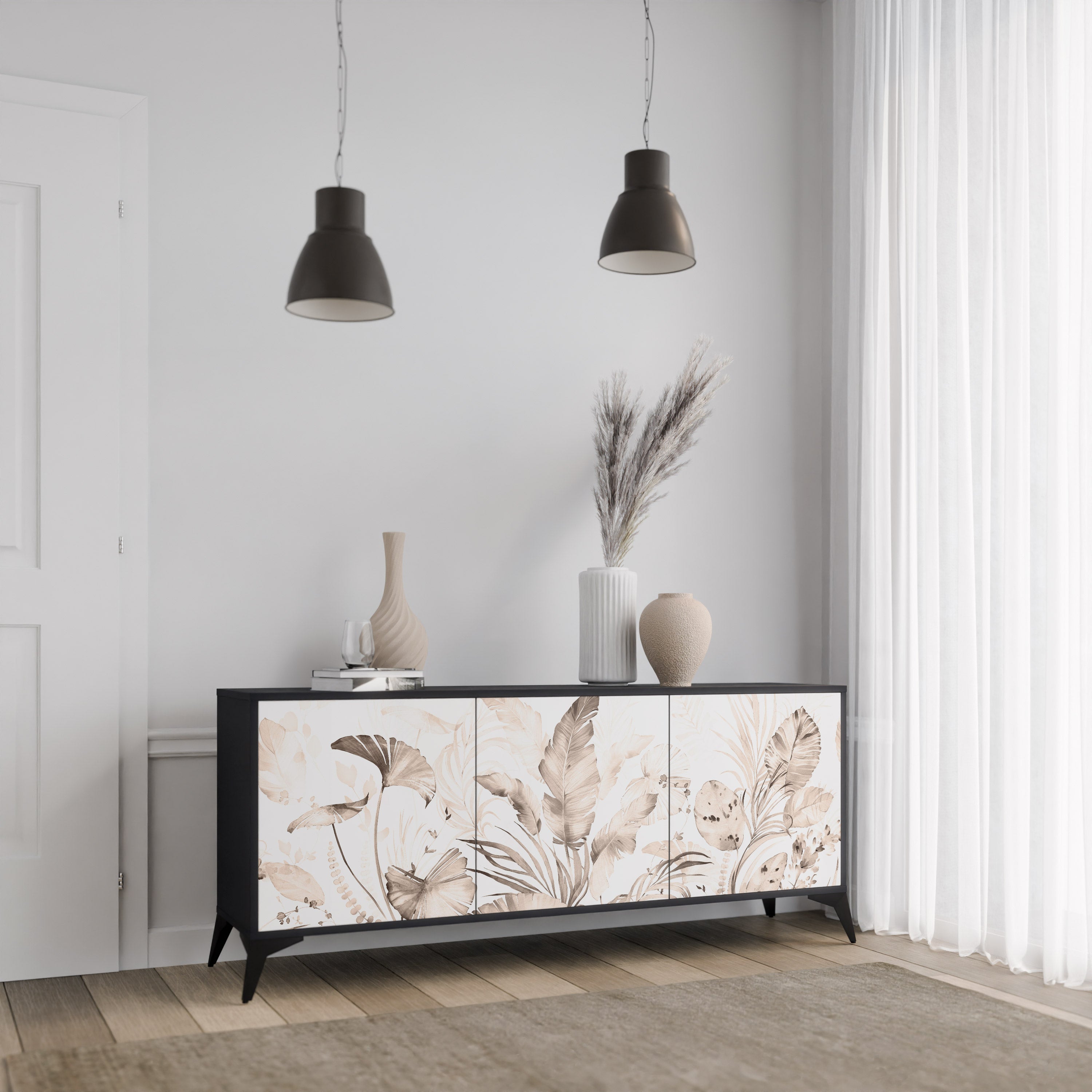 WILD TENDERNESS 3-Door Sideboard