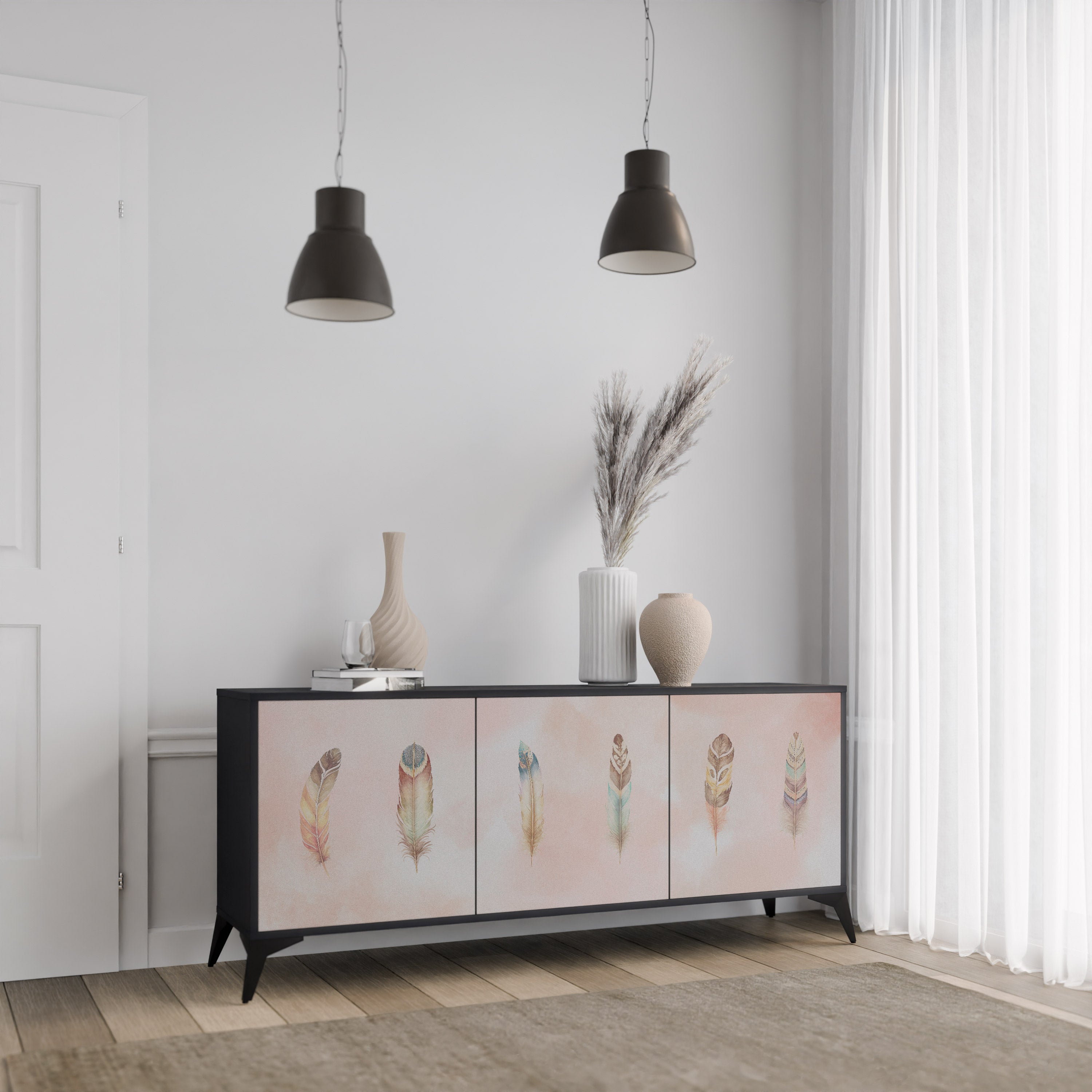 THE DELIQUESCE 3-Door Sideboard