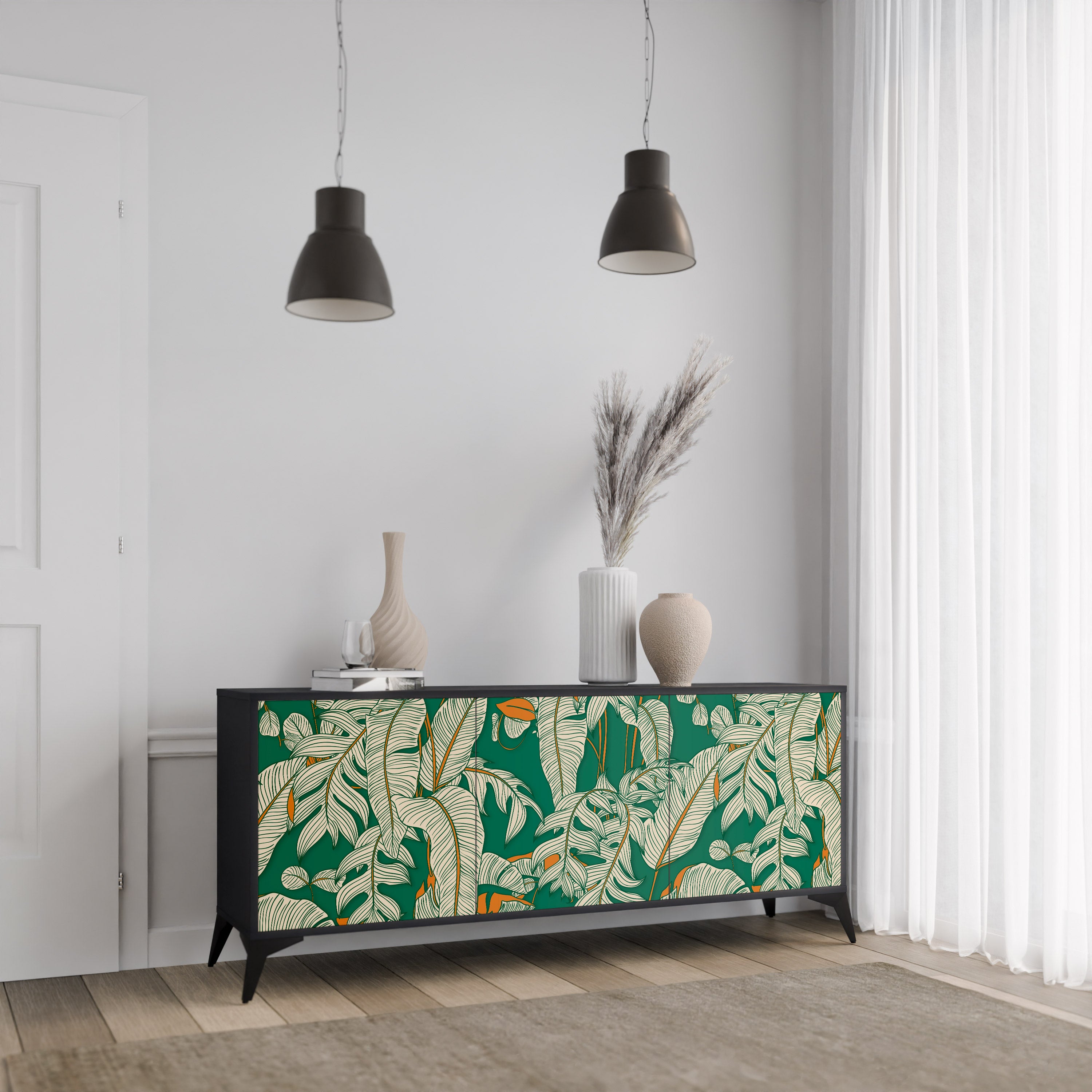 VERDANT PLEASURES 3-Door Sideboard