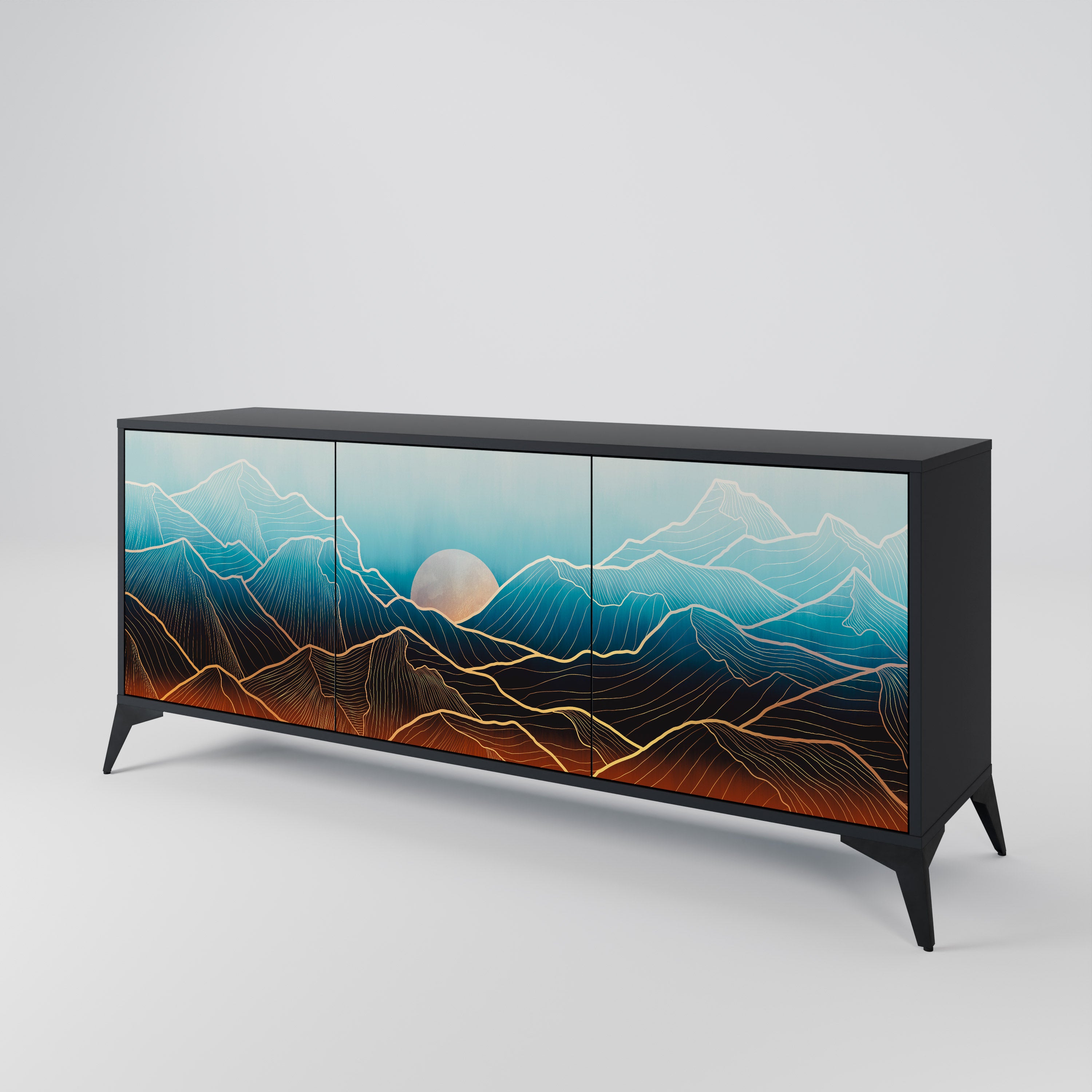 LUNAR SECRETS 3-Door Sideboard