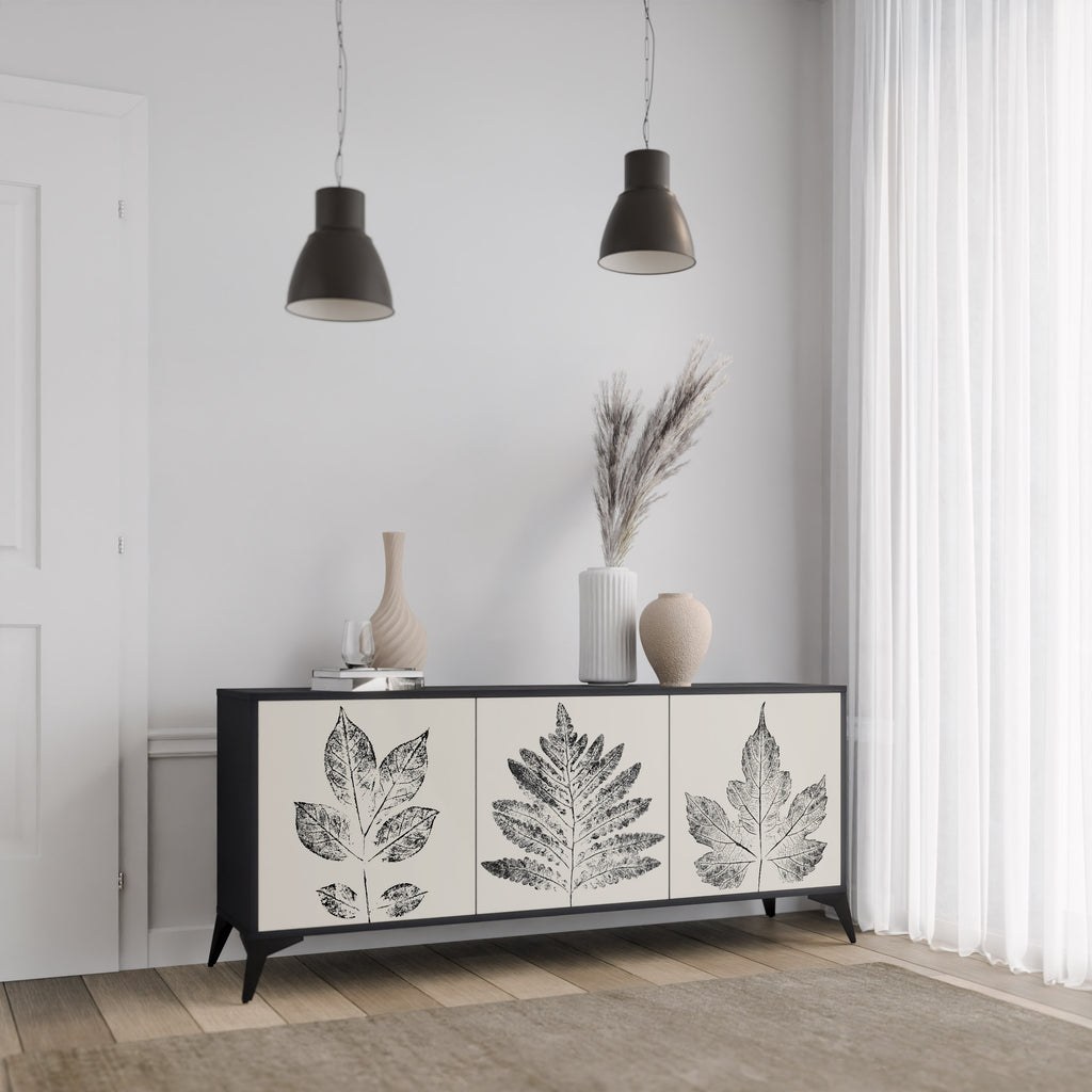 LEAFY STAMPS 3-Door Sideboard