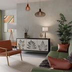 LEAFY STAMPS 3-Door Sideboard