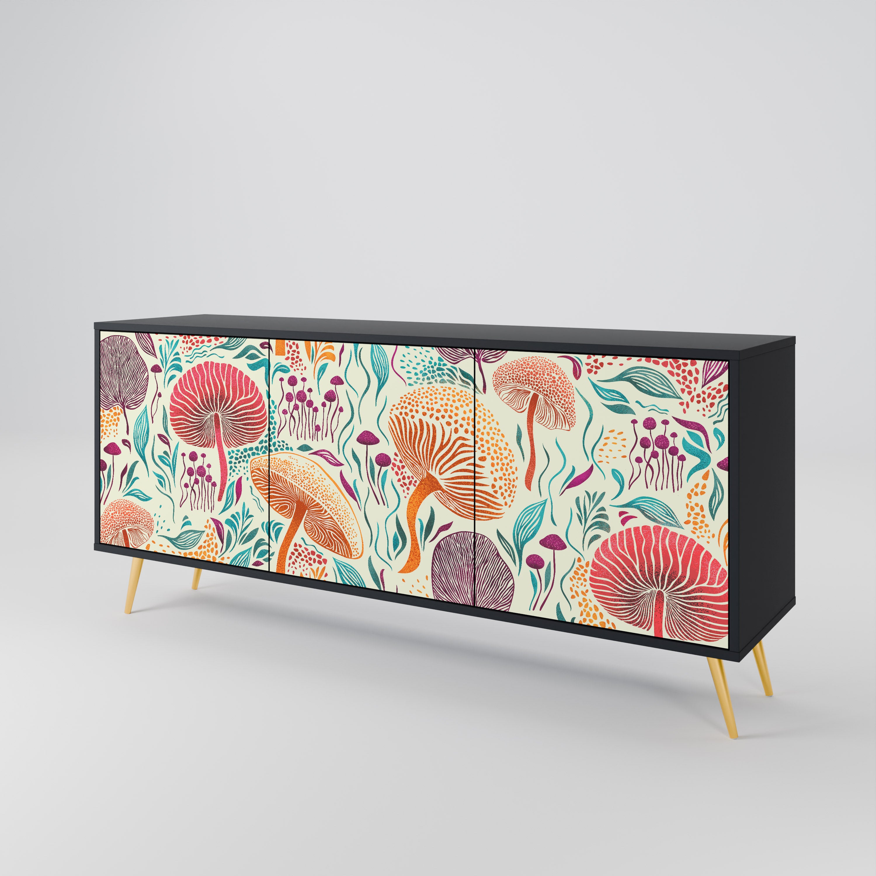 FUNGUS FANTASY 3-Door Sideboard