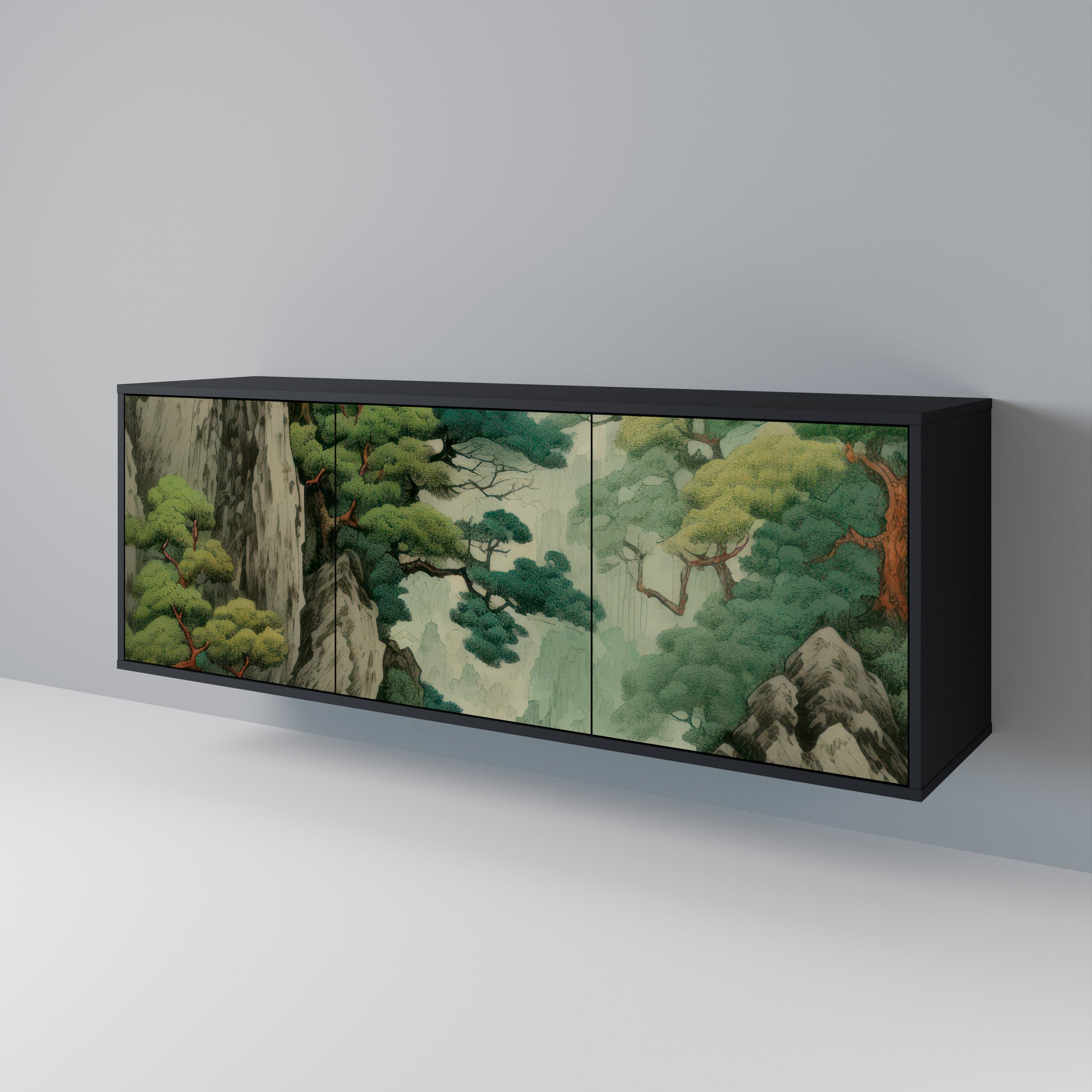 VERDURE ABYSS 3-Door Sideboard