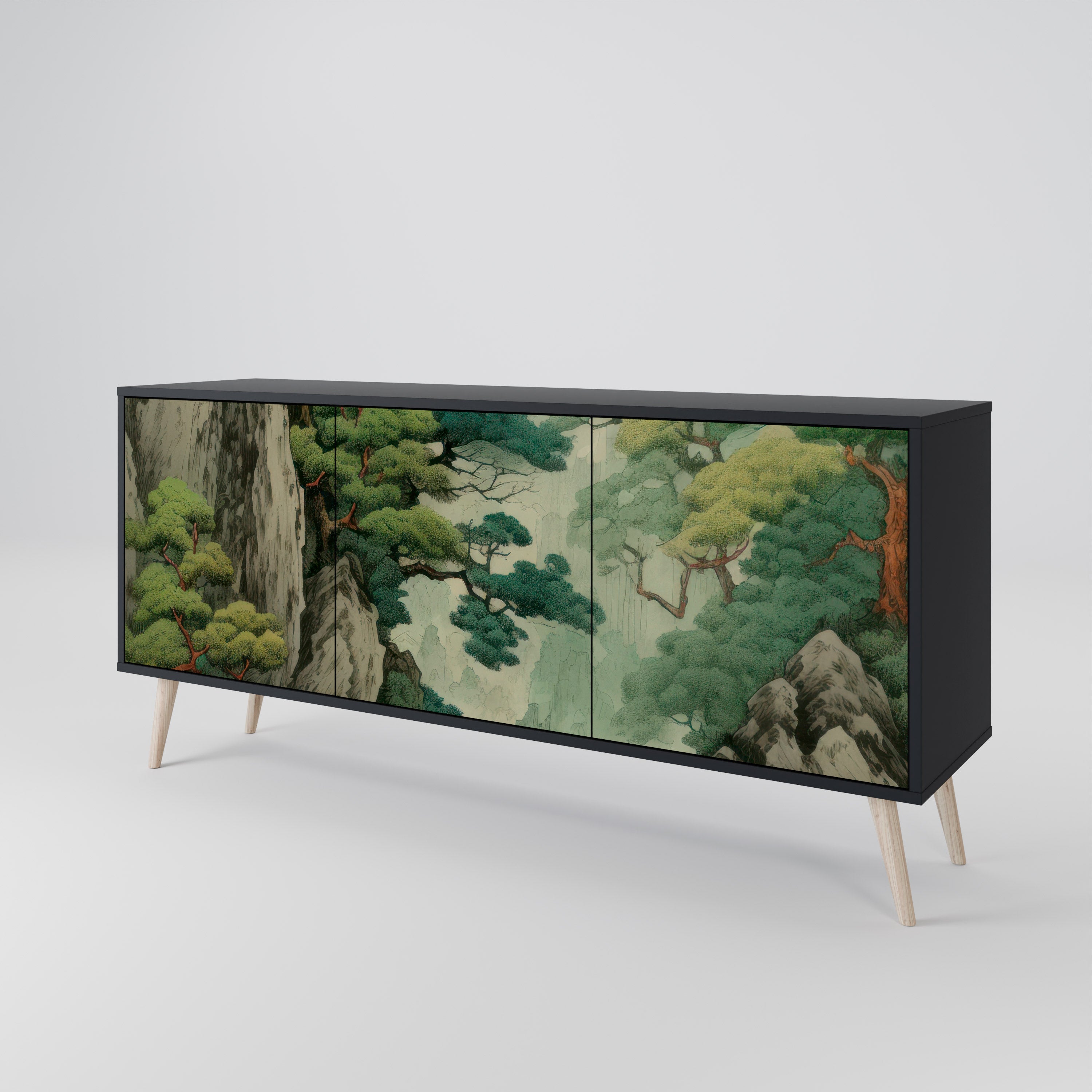 VERDURE ABYSS 3-Door Sideboard