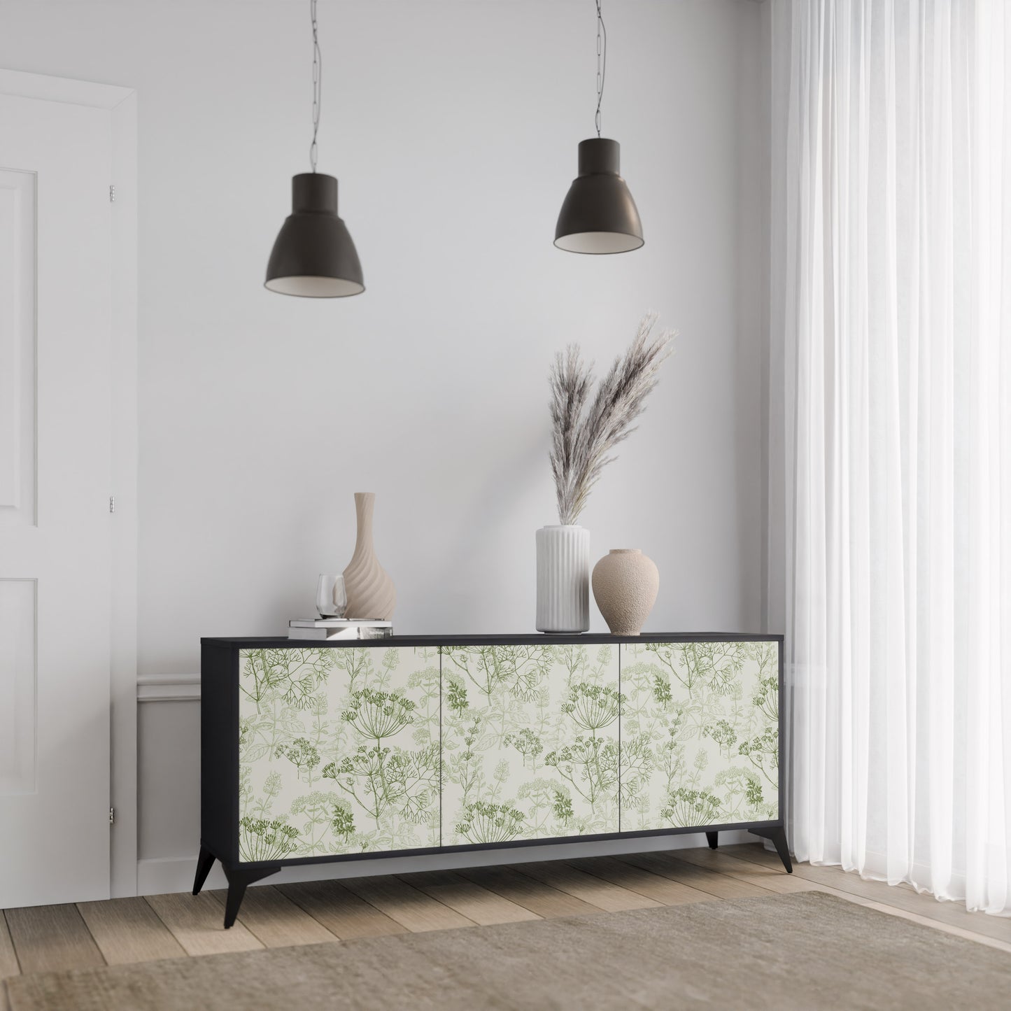 FENNEL BALDACHIN Třídveřová komoda