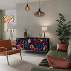 FESTIVE PLEASURES Třídveřová komoda