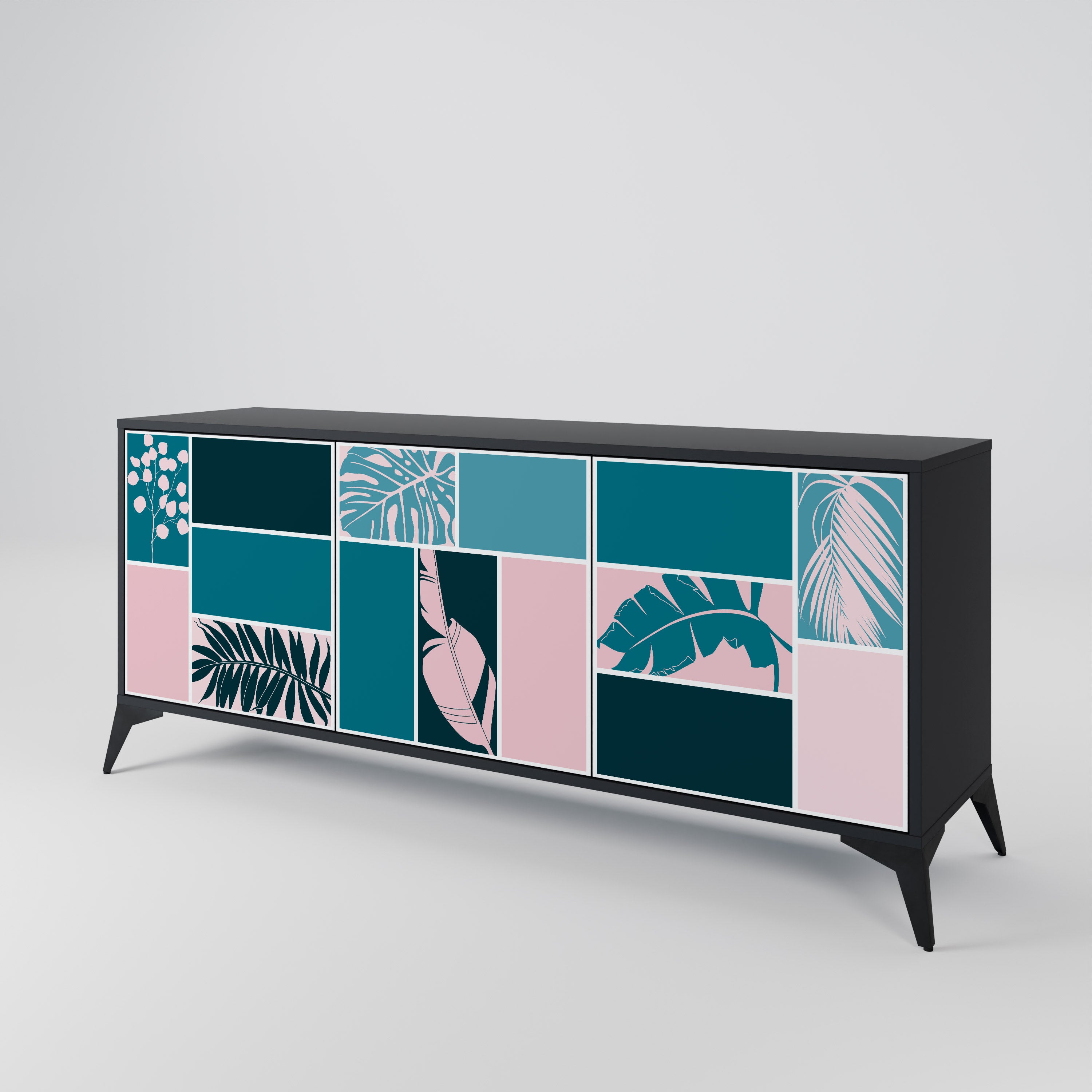 COMBINATION OF SHAPES 3-Door Sideboard