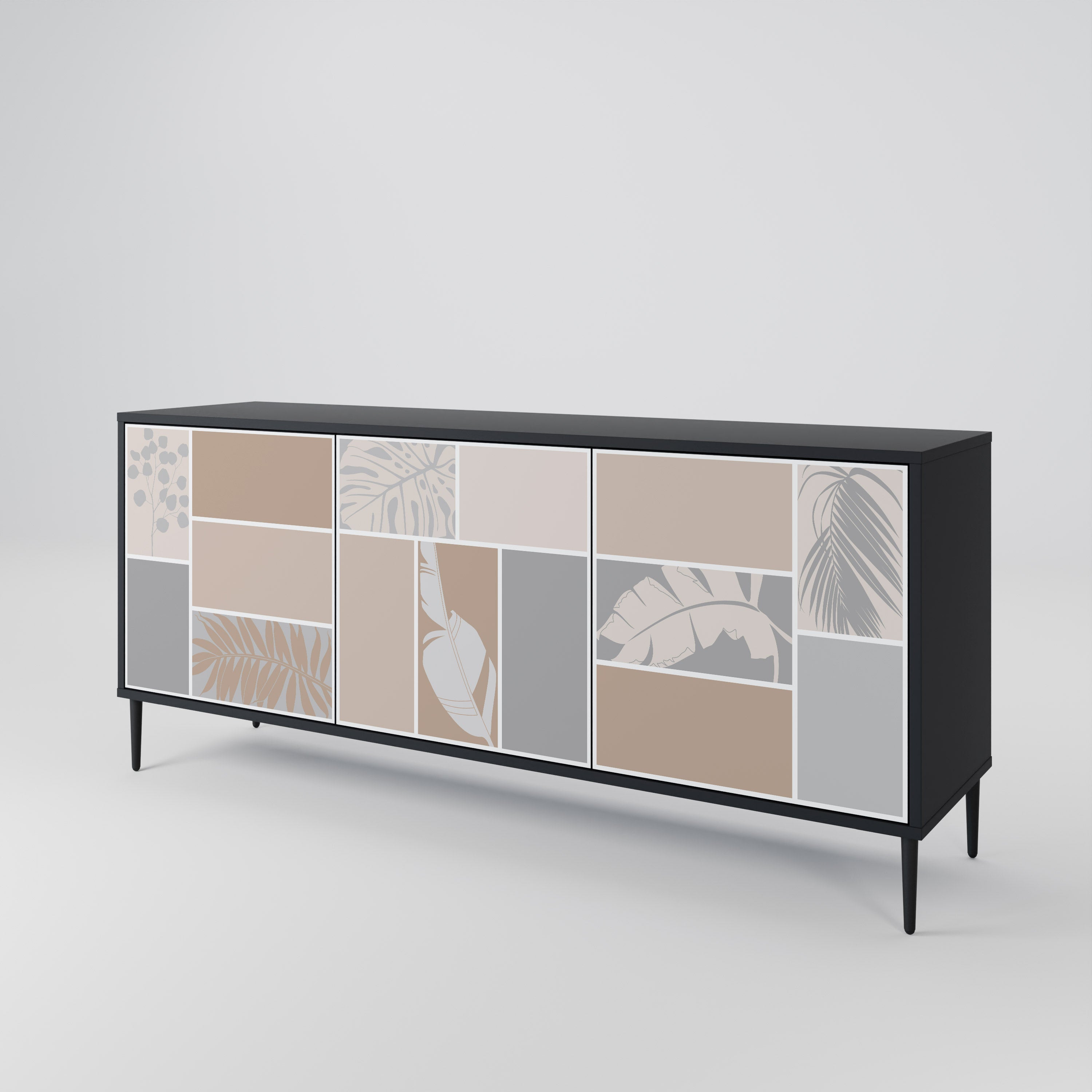 TROPICAL SHAPES 3-Door Sideboard