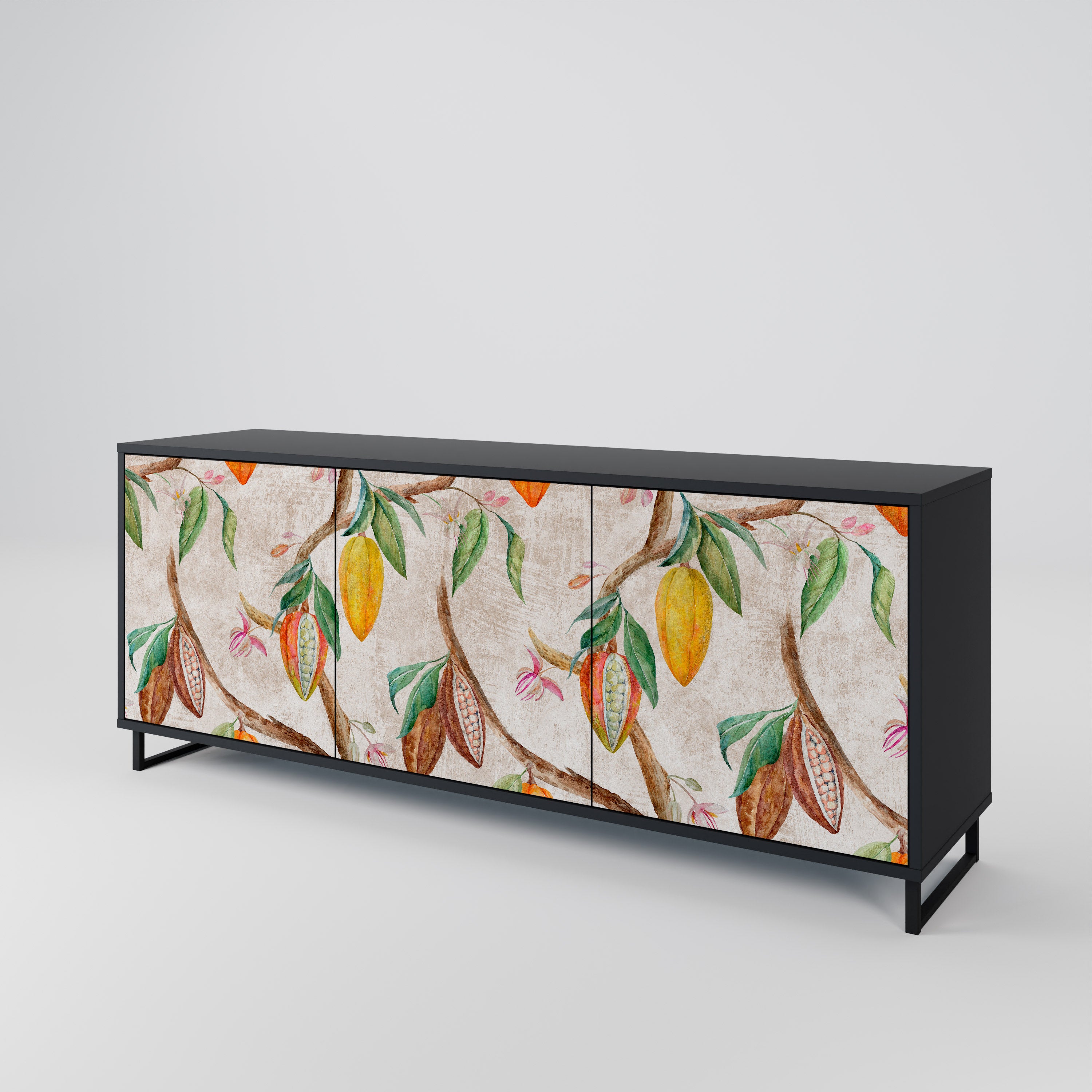 COCOA FRUITS 3-Door Sideboard