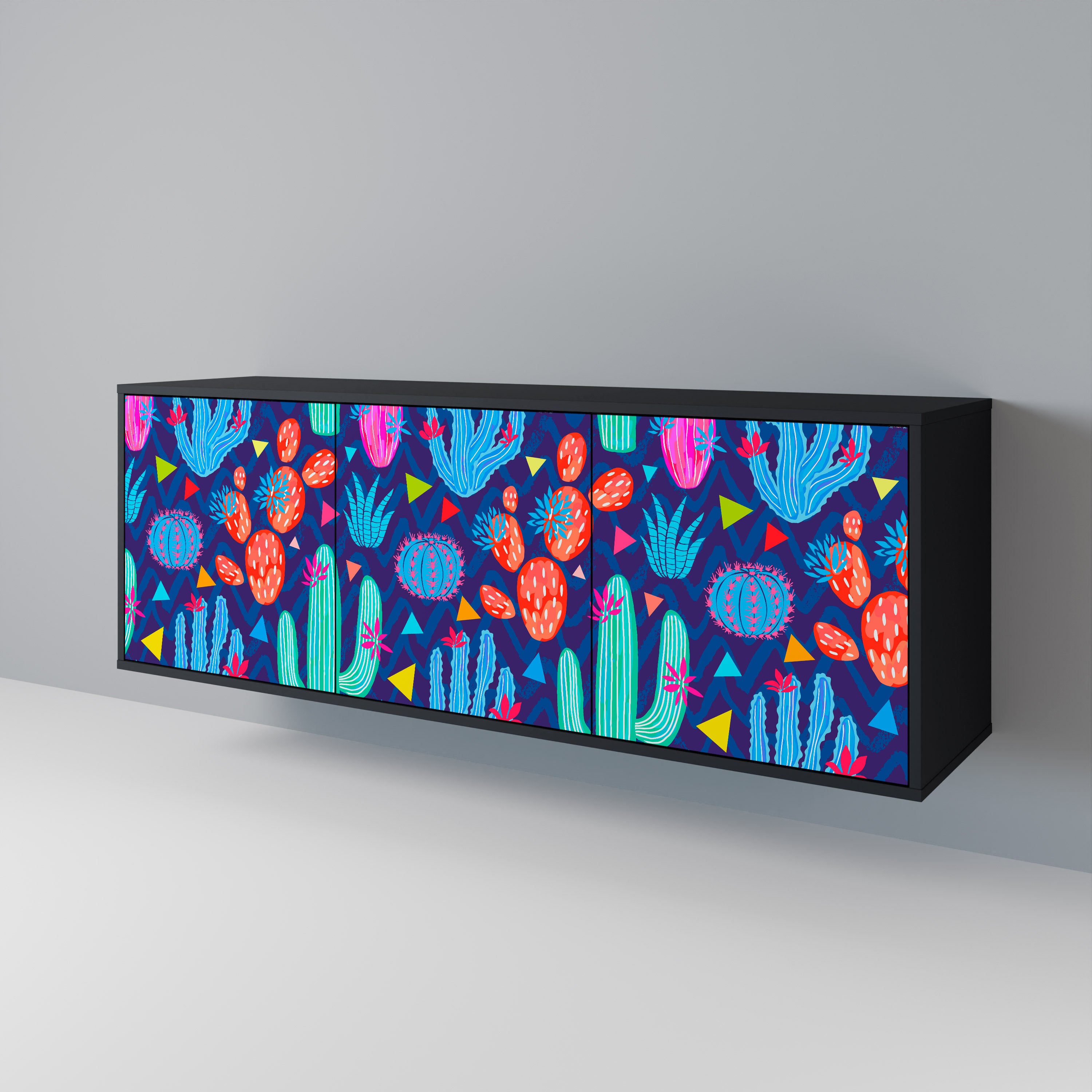 CACTUS VIBES 3-Door Sideboard