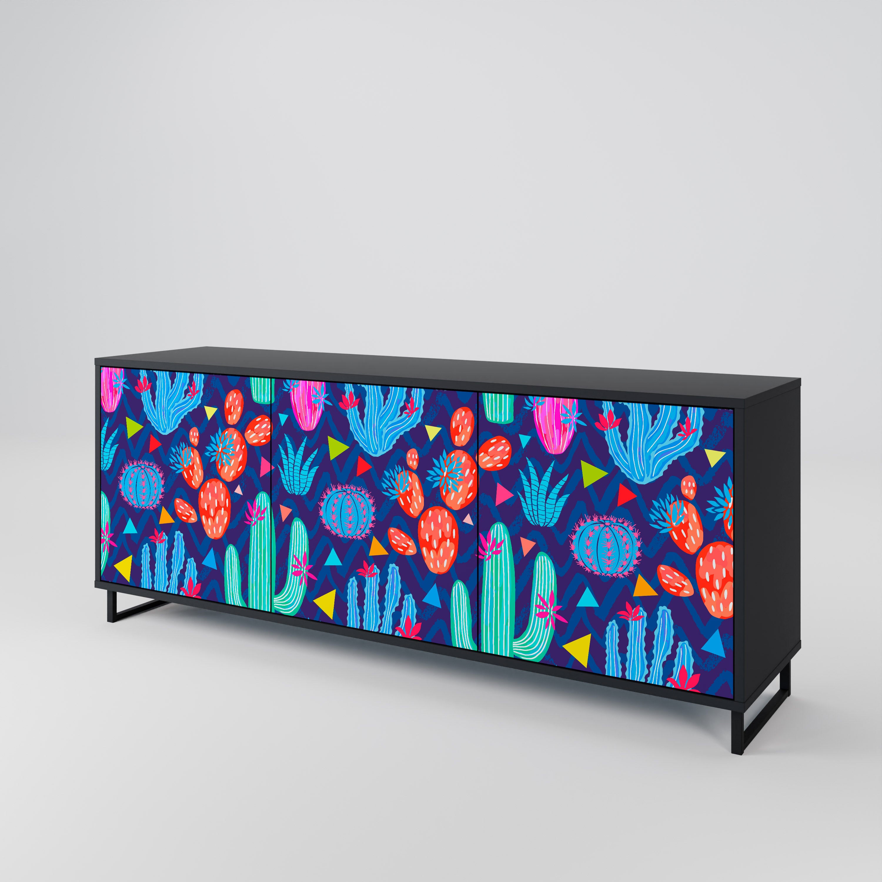 CACTUS VIBES 3-Door Sideboard