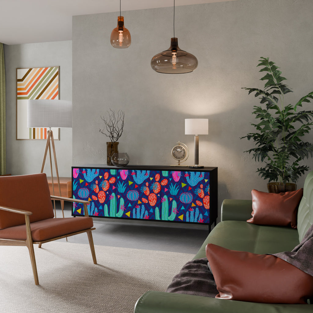 CACTUS VIBES 3-Door Sideboard