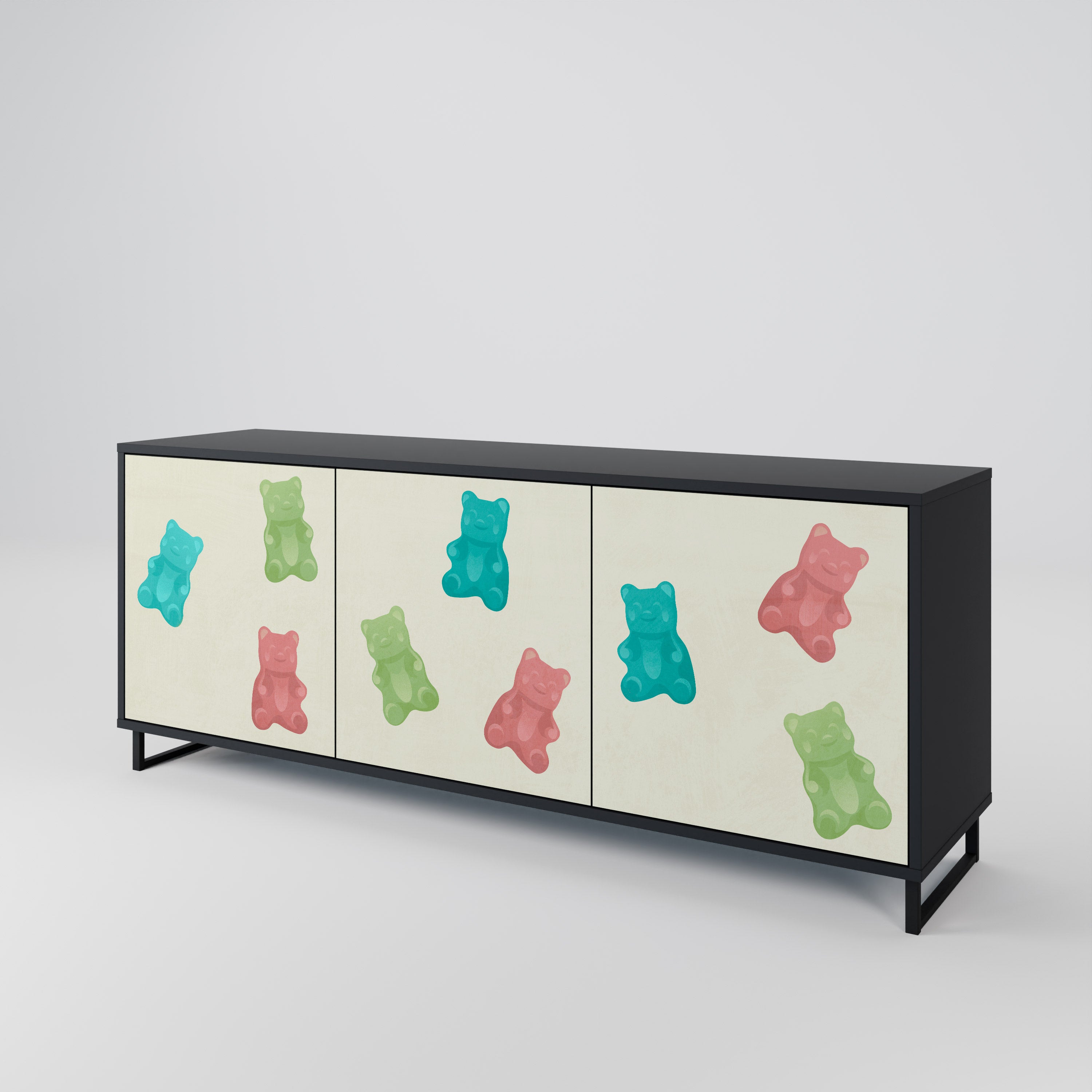 GUMMY BEARS 3-Door Sideboard
