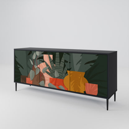 TROPICAL COMPOSITION Třídveřová komoda