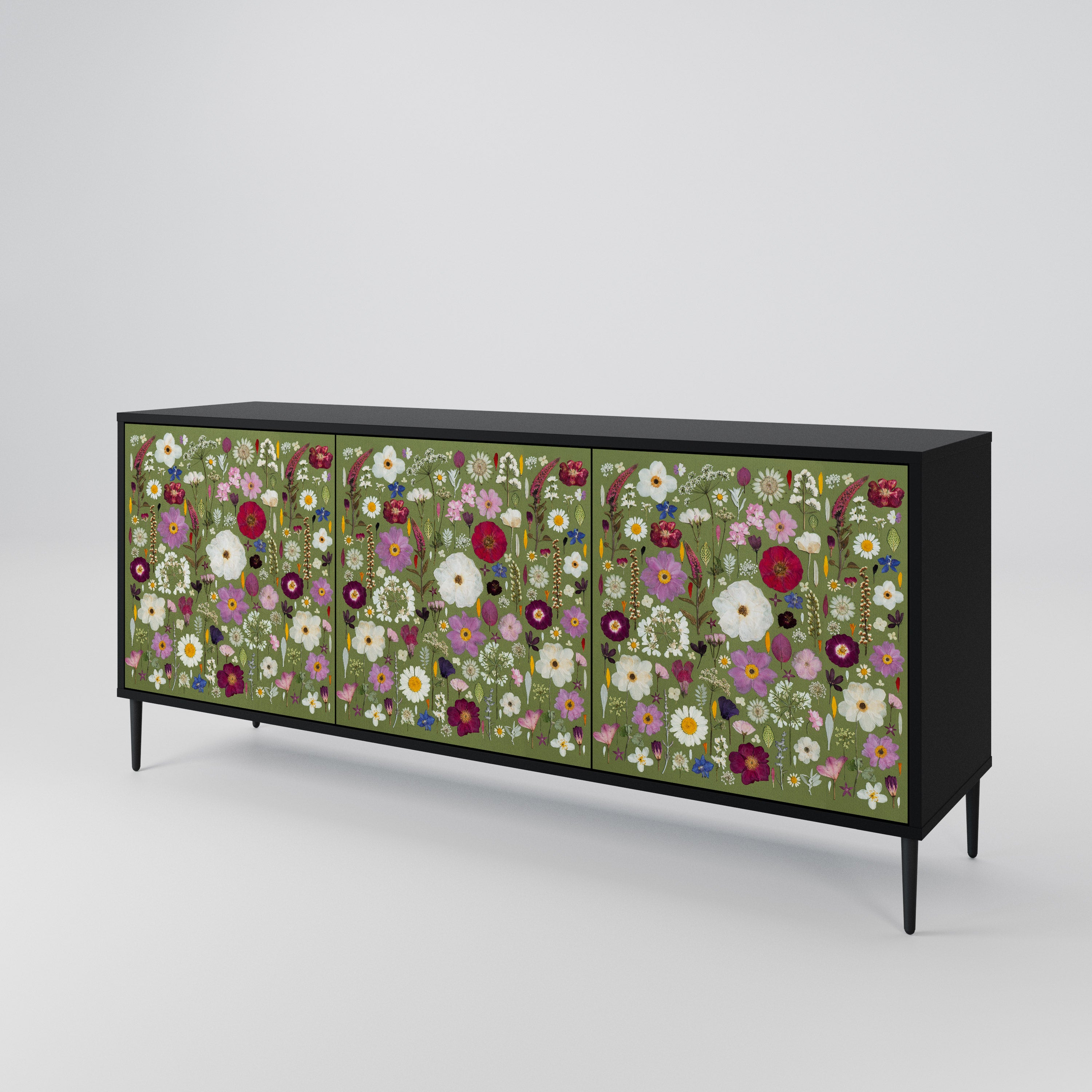 WILD GARDEN 3-Door Sideboard