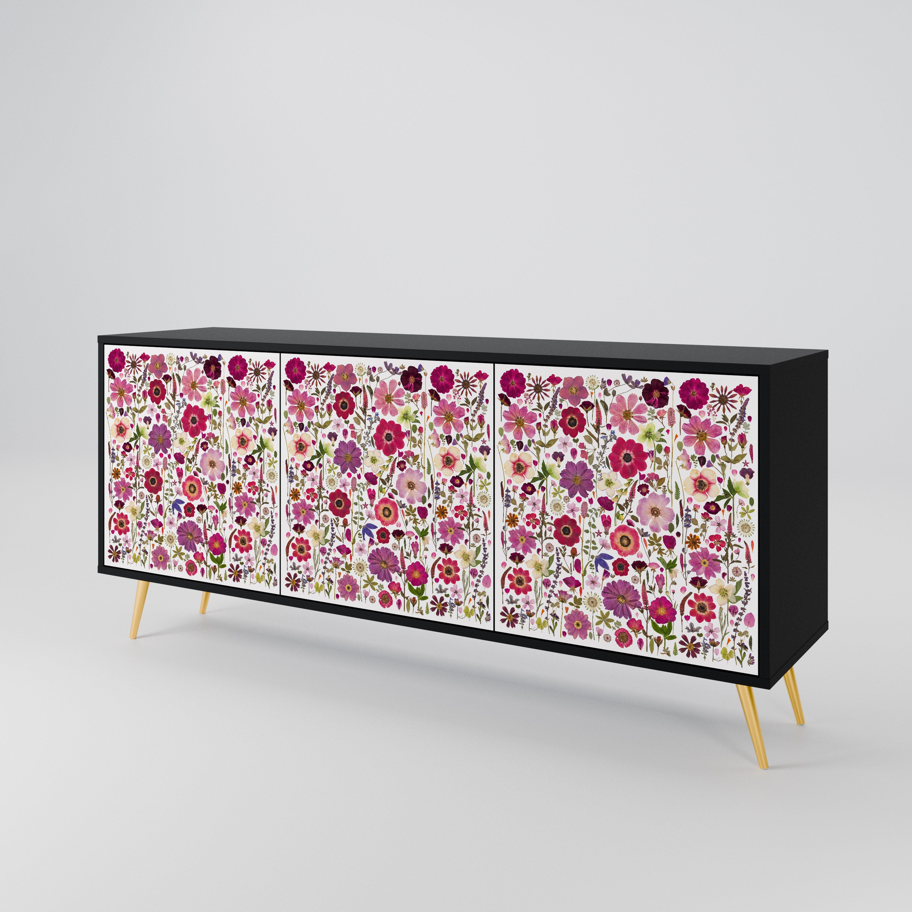 PETAL GARDEN 3-Door Sideboard