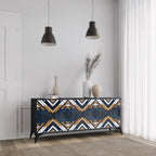 ARTFUL GEOMETRY 3-Door Sideboard