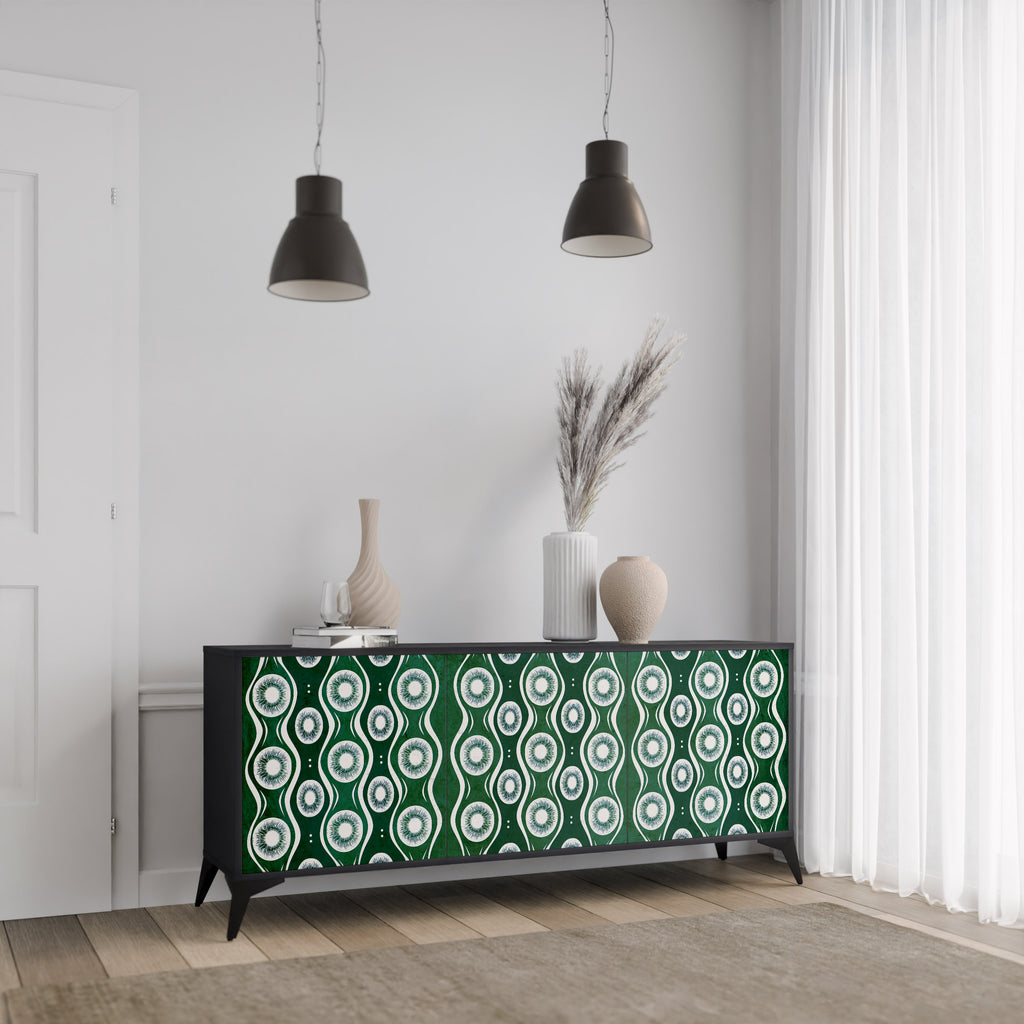 GREEN EYES 3-Door Sideboard