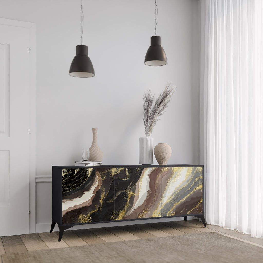GOLD DUST 3-Door Sideboard