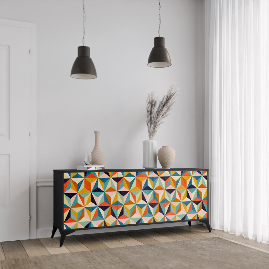 TESSELATE TREASURES 3-Door Sideboard