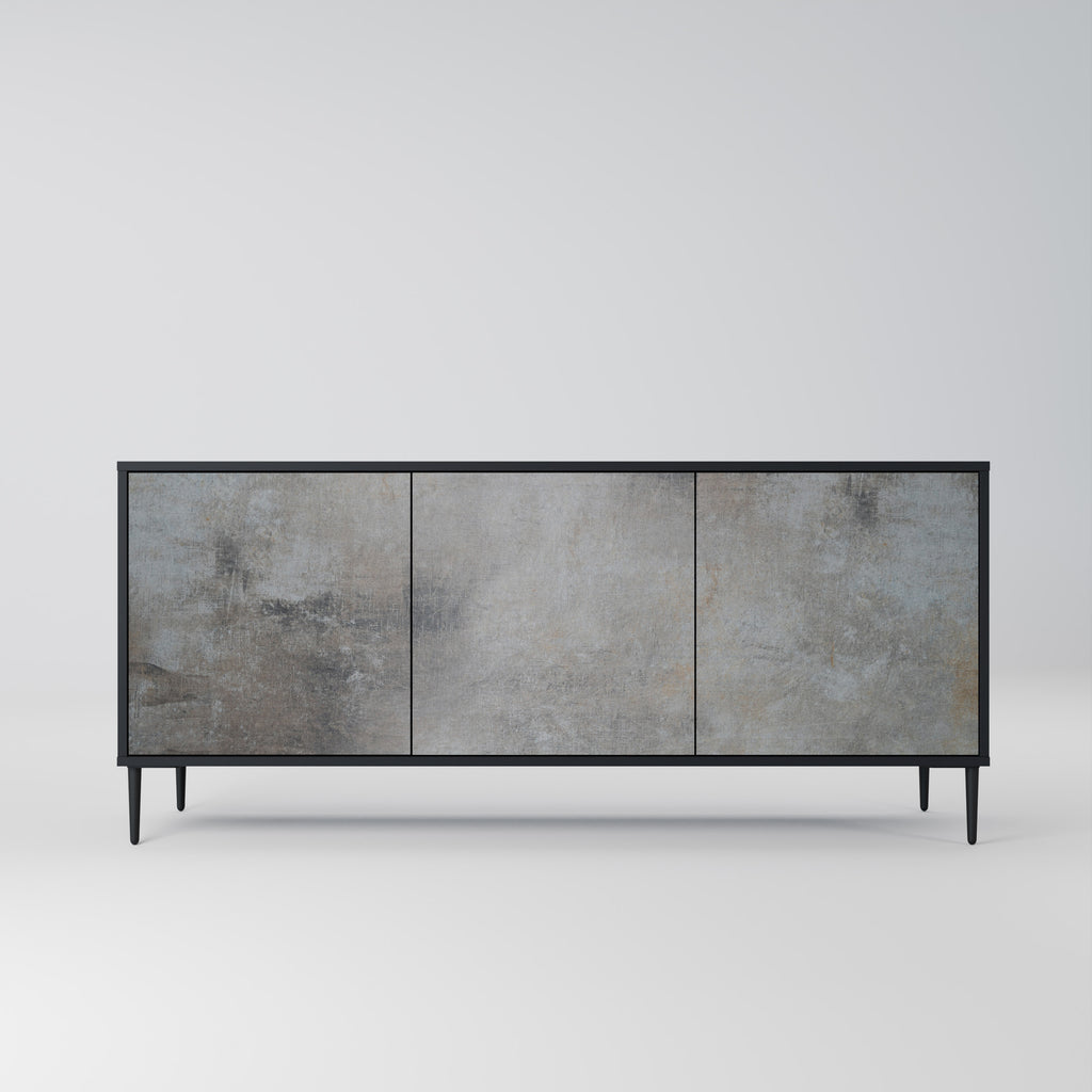 CONCRETE WALL 3-Door Sideboard