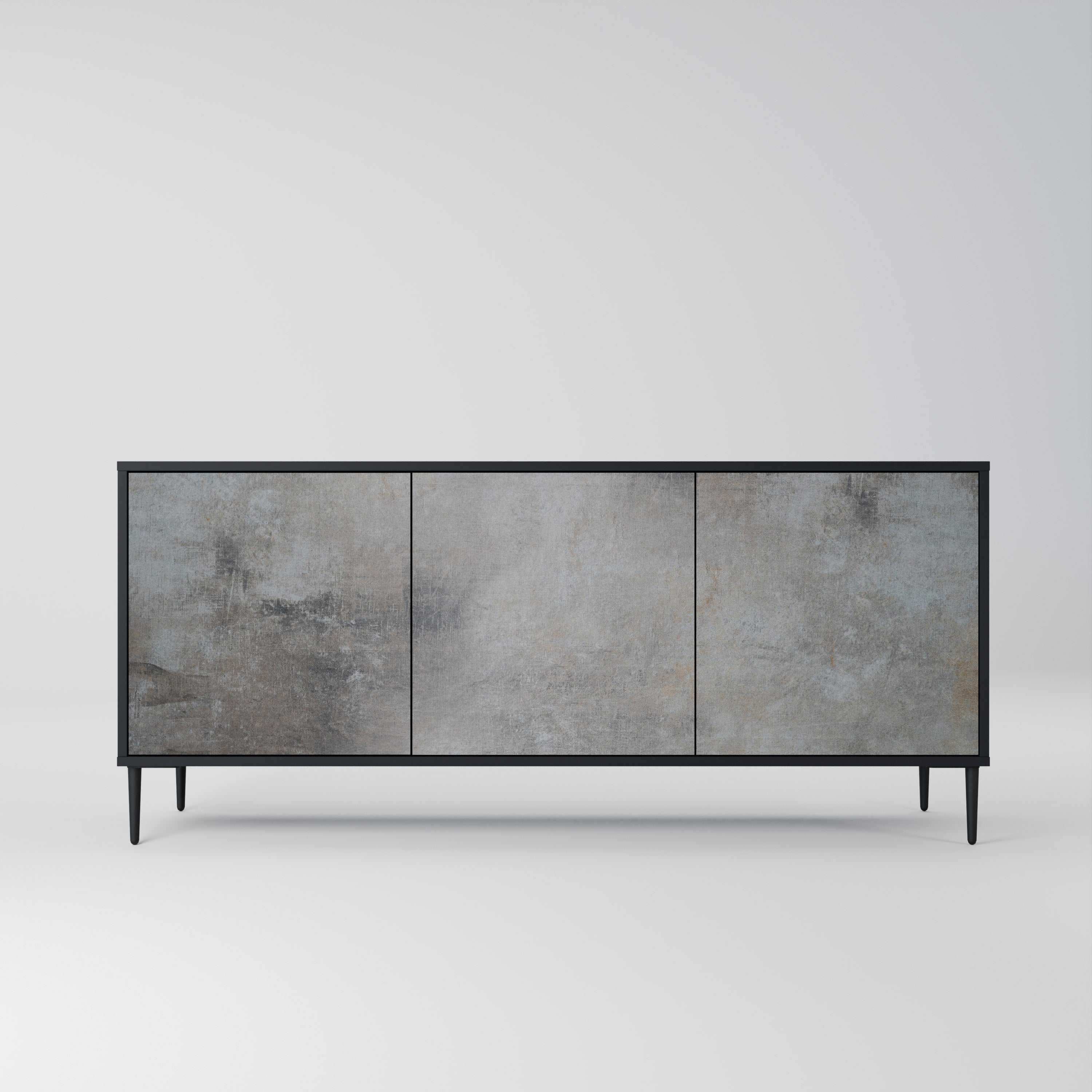 CONCRETE WALL 3-Door Sideboard