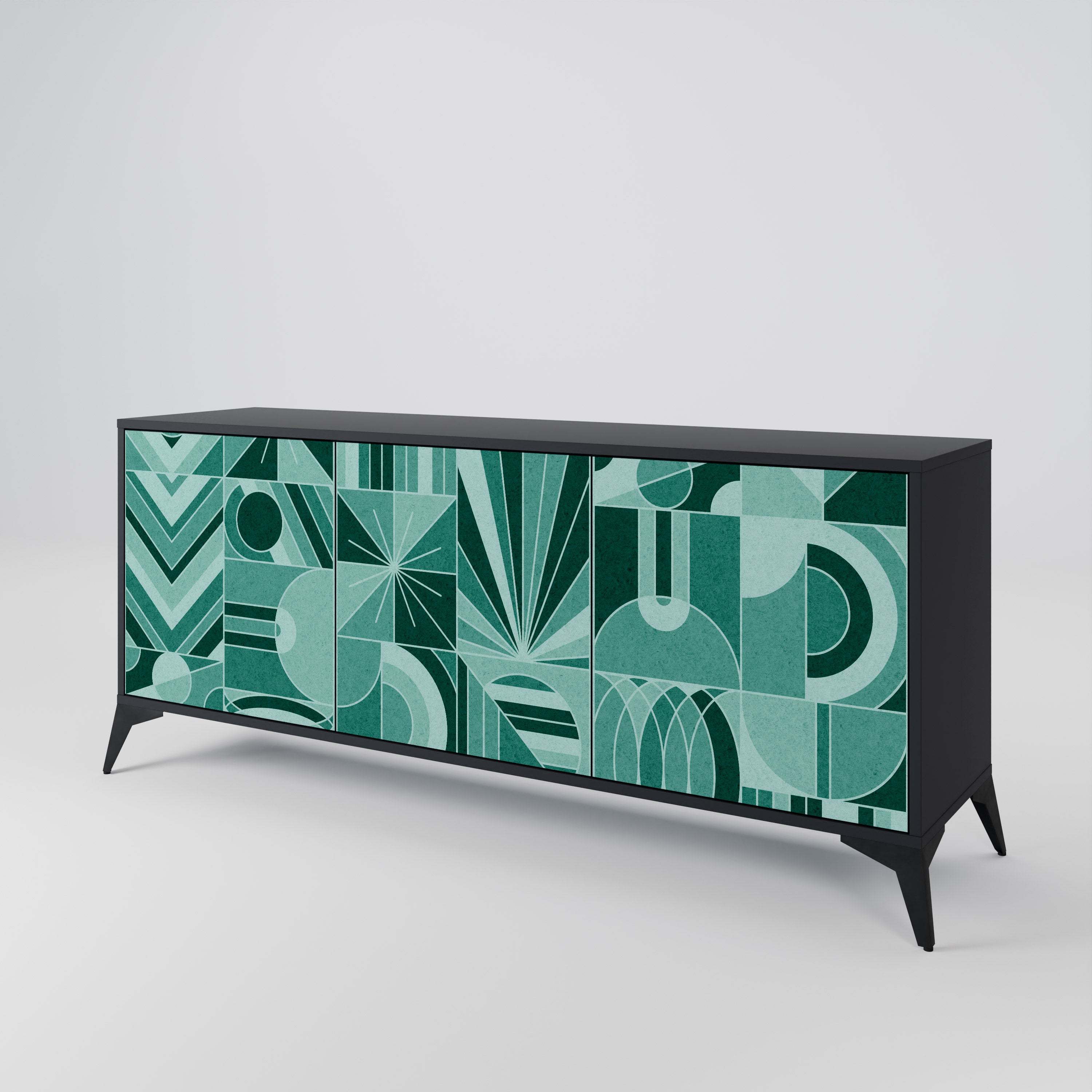 HARMONIC GRID 3-Door Sideboard