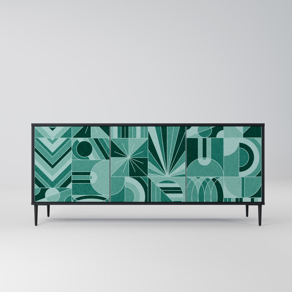 HARMONIC GRID 3-Door Sideboard