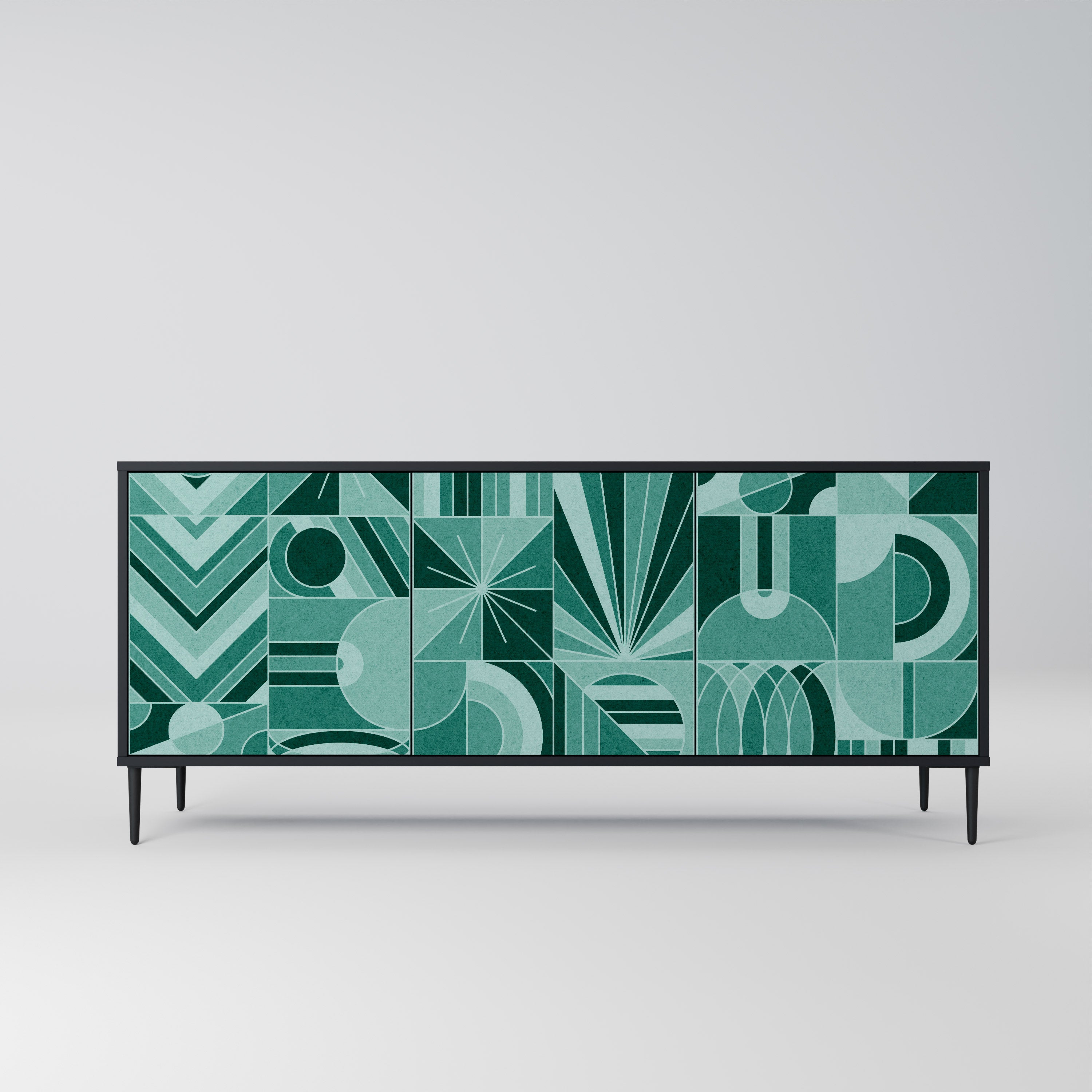 HARMONIC GRID 3-Door Sideboard