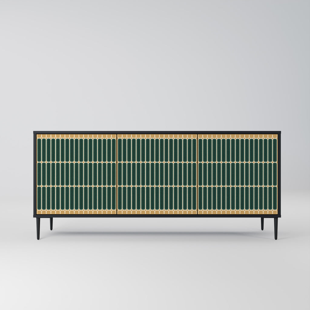 ILUSION GATE Třídveřová komoda