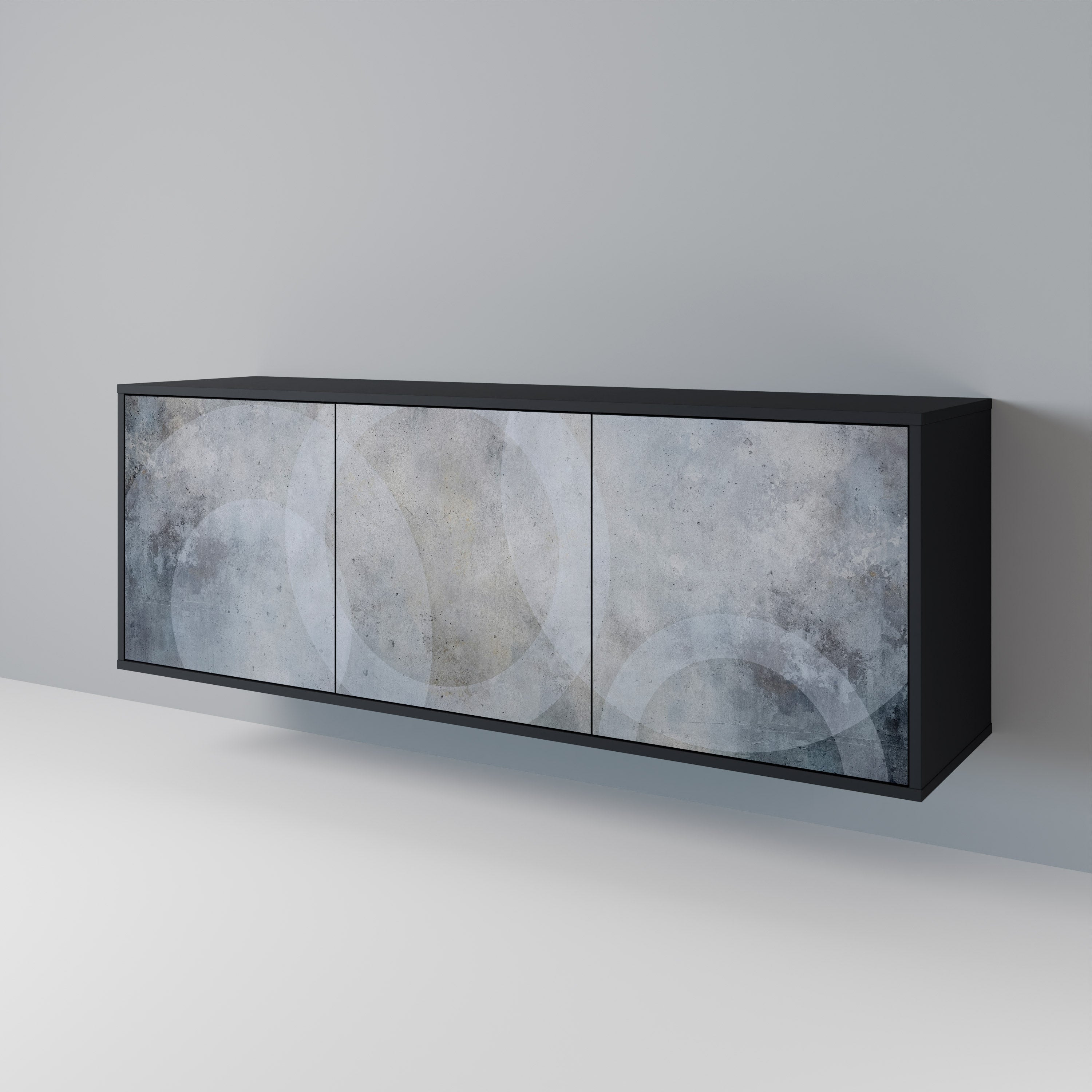 MUTED ARC 3-Door Sideboard