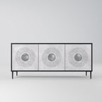 SOLID CIRCLES 3-Door Sideboard