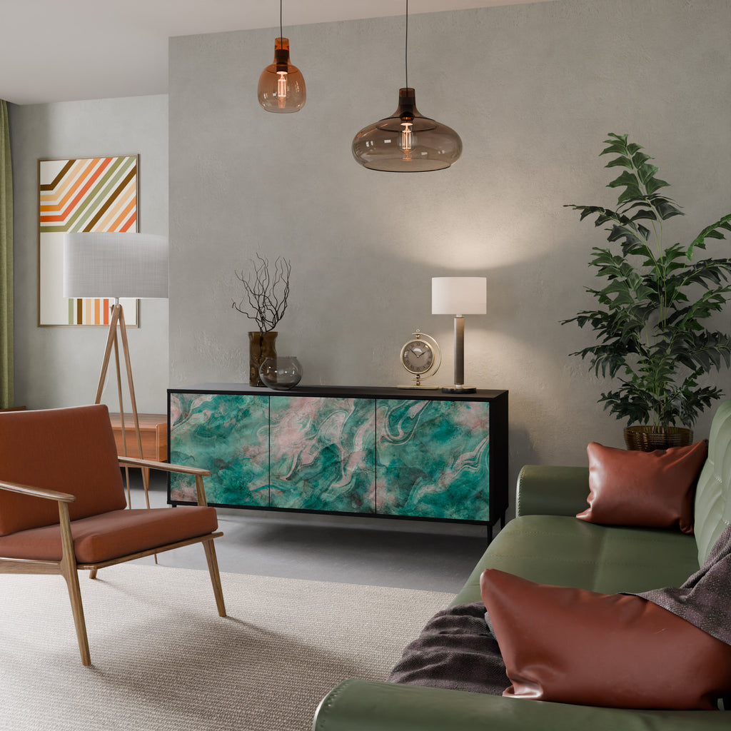 ABSTRACT ALCHEMY 3-Door Sideboard