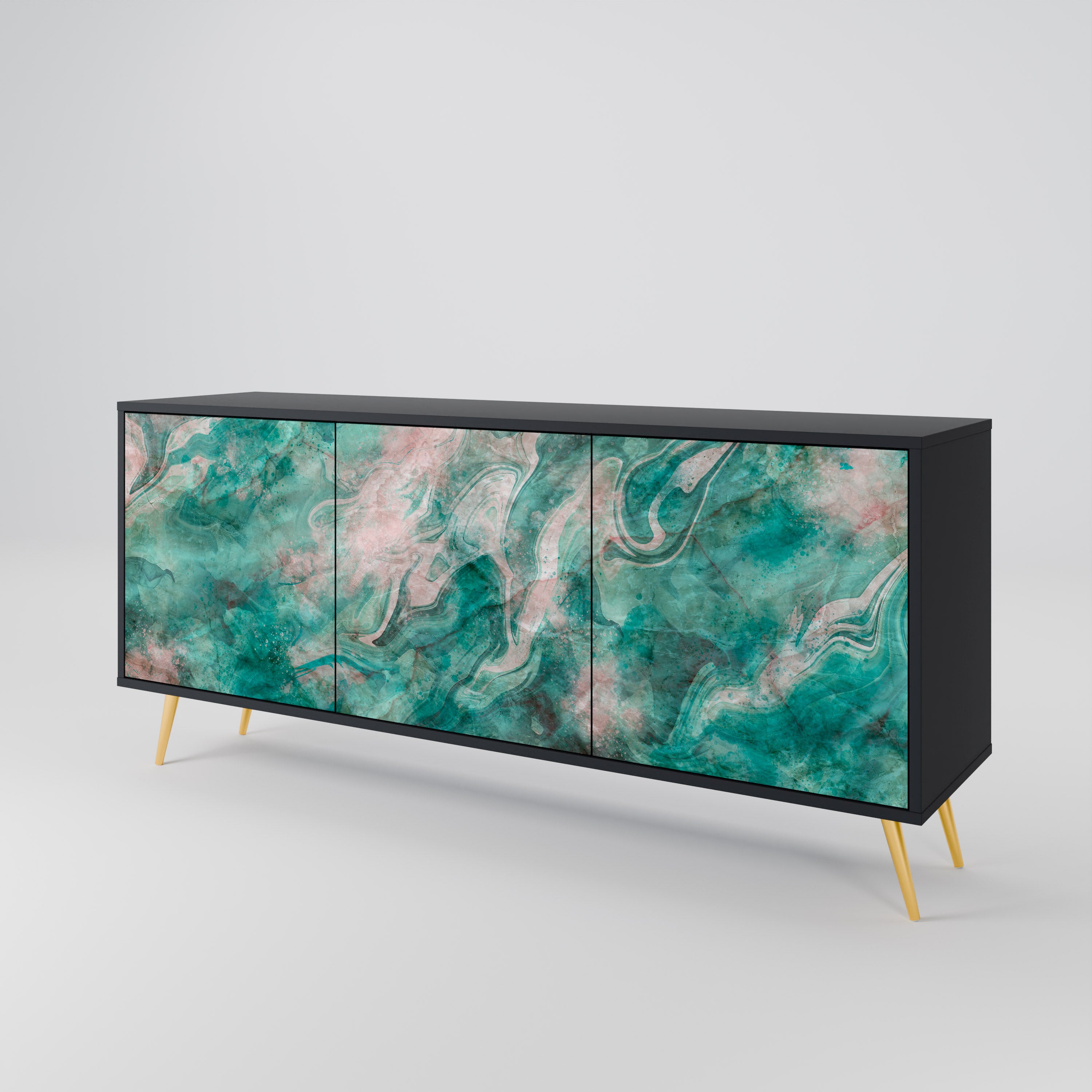 ABSTRACT ALCHEMY 3-Door Sideboard