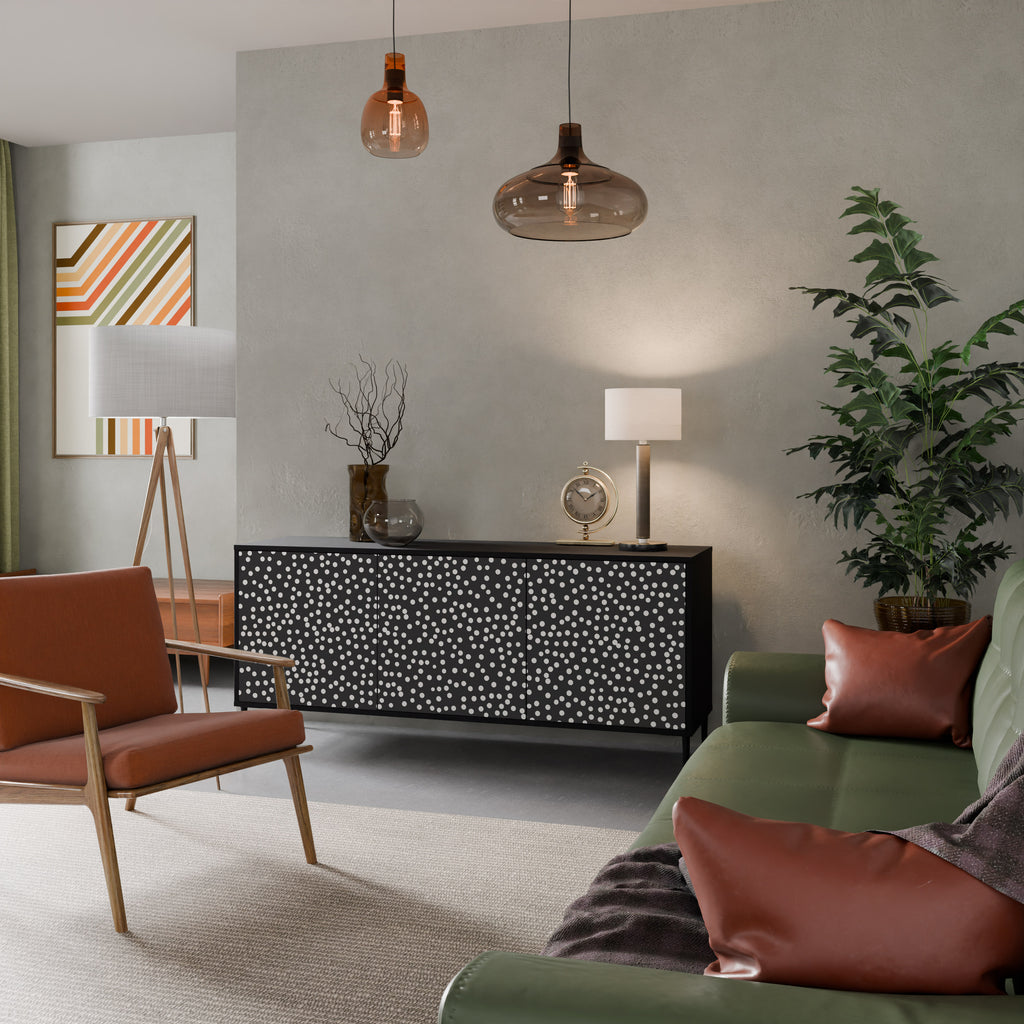 BLINDING LIGHTS 3-Door Sideboard