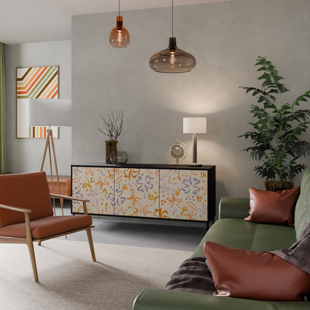 SPRING WHIMSY 3-Door Sideboard