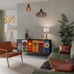 SCANDIC FLOWERET 3-Door Sideboard